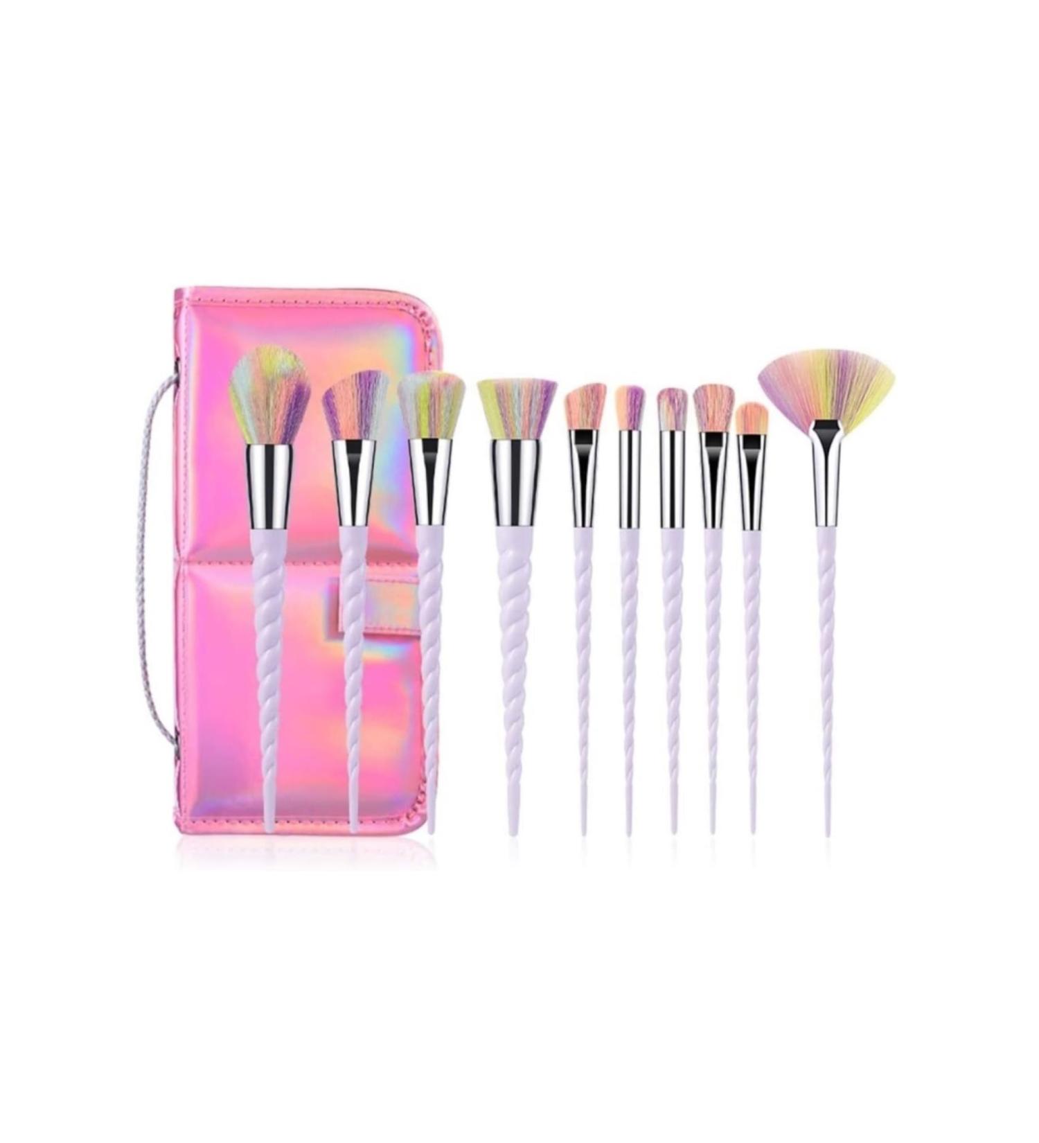 Makeup Brush Makeup Brush Set Multifunctional Makeup Tools with Color Cosmetic Bag Easy to Carry Brush Sets - Buy Online on GoSupps.com