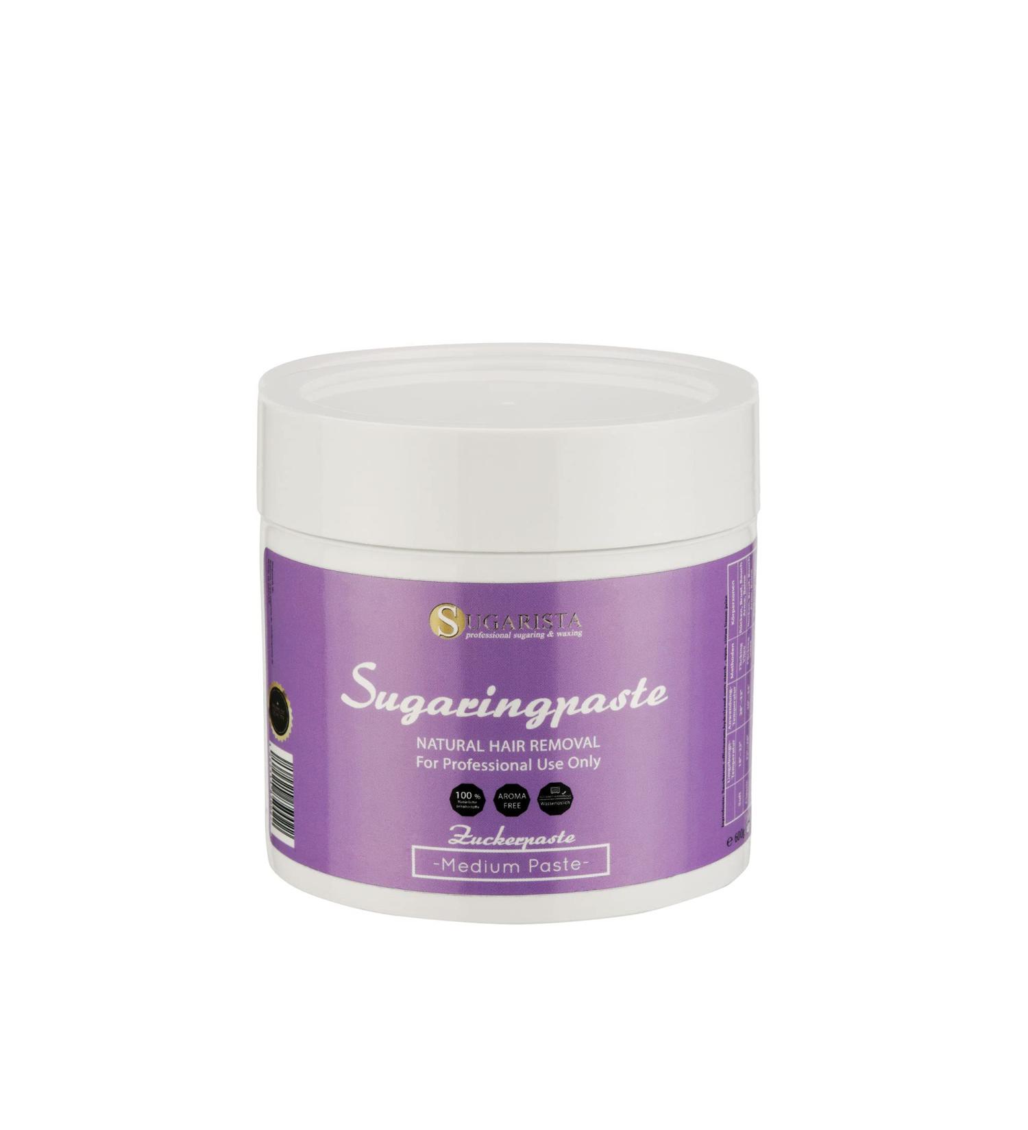 Sugarista 600g Natural Medium Sugar Paste Sugaring Paste Hair Removal Epilation Sugaring