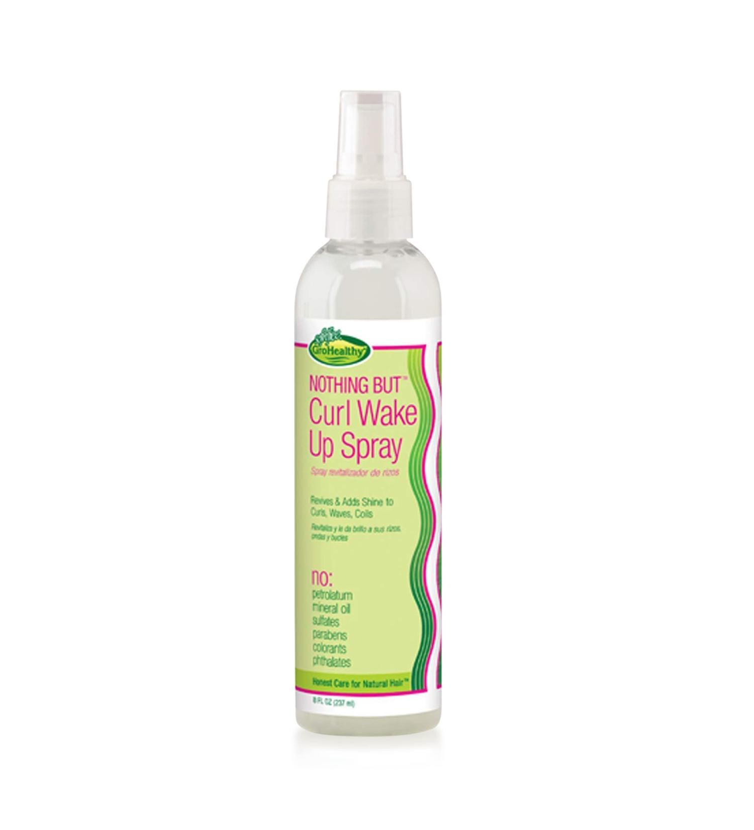 NOTHING BUT Curl Wake Up Spray - Sulfate-Free Defining Refresher Spray for Hair Detangles Conditions and Adds Shine for All Types of Natural Healthy Curly Hairs - 8 oz 8 Fl Oz (Pack of 1) - Buy Online on GoSupps.com