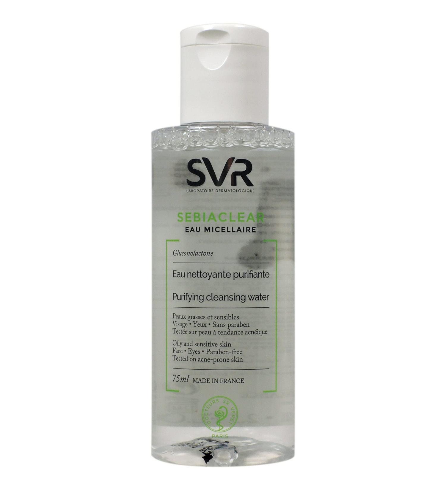 SVR Sebiaclear Micellar Water 75ml