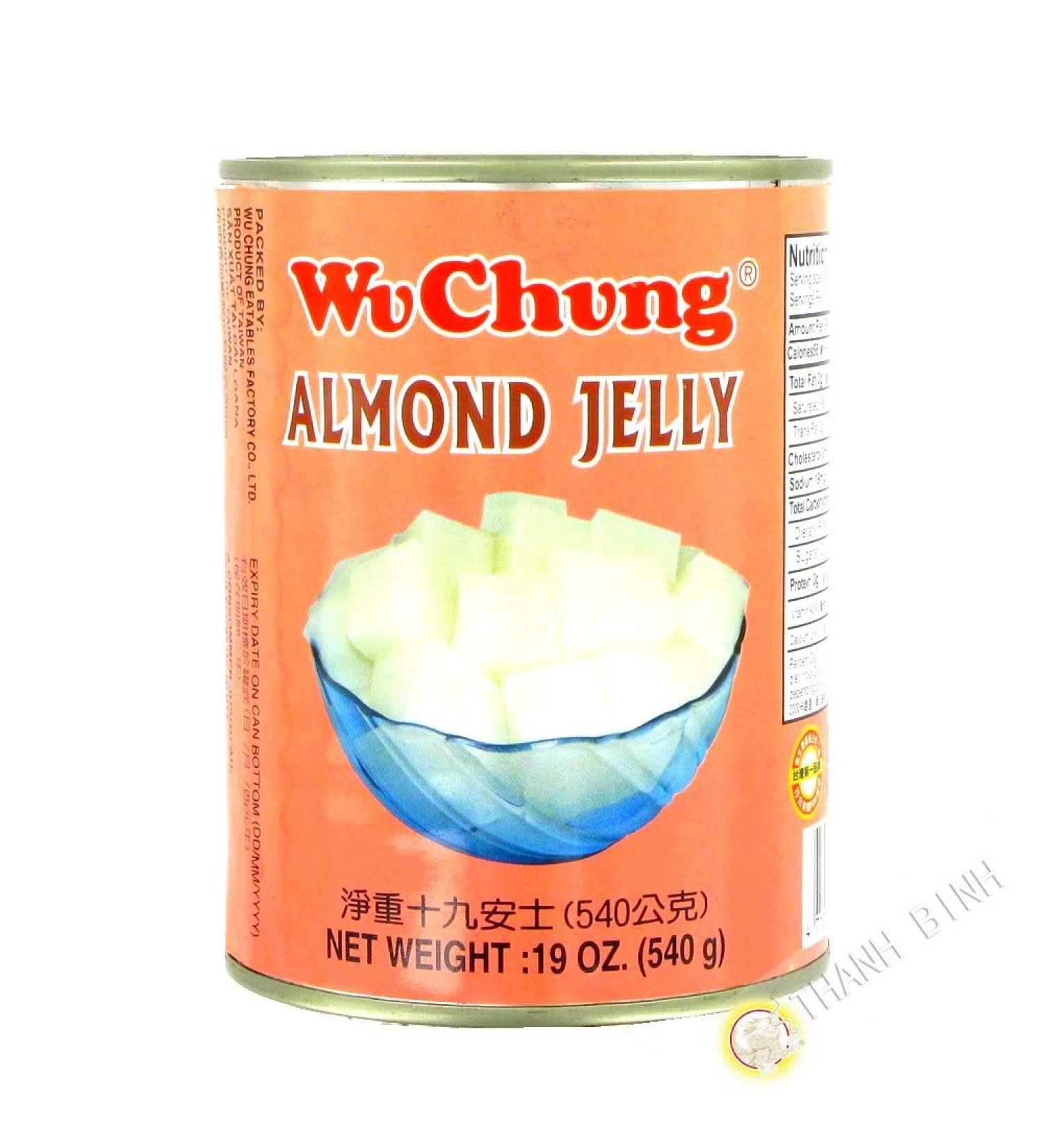 Almond Jelly WU CHUNG 540g China - Pack of 3 pieces - Buy Online on GoSupps.com