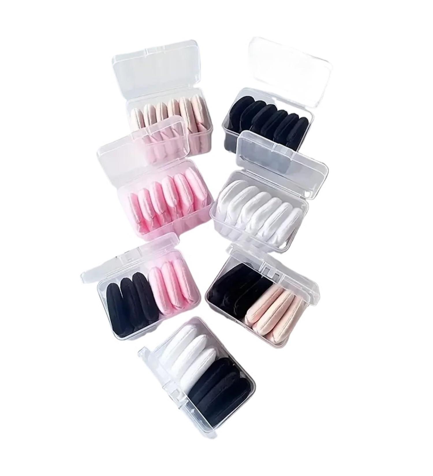 6 Pack Velvet Powder Puffs For Perfect Makeup Finish Soft And Lightweight Makeup Sponge Powder Puffs Triangle (Color : 6 pink) - Buy Online on GoSupps.com