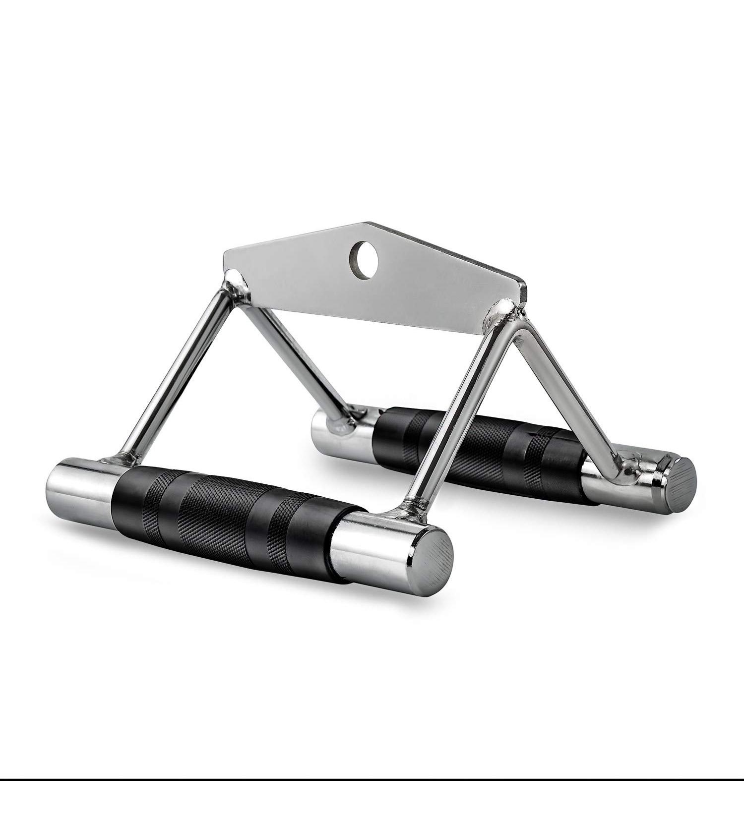 Clothink Cable Machine Handle Set- Rowing & Pull Down Exercise Handles - Buy Online on GoSupps.com