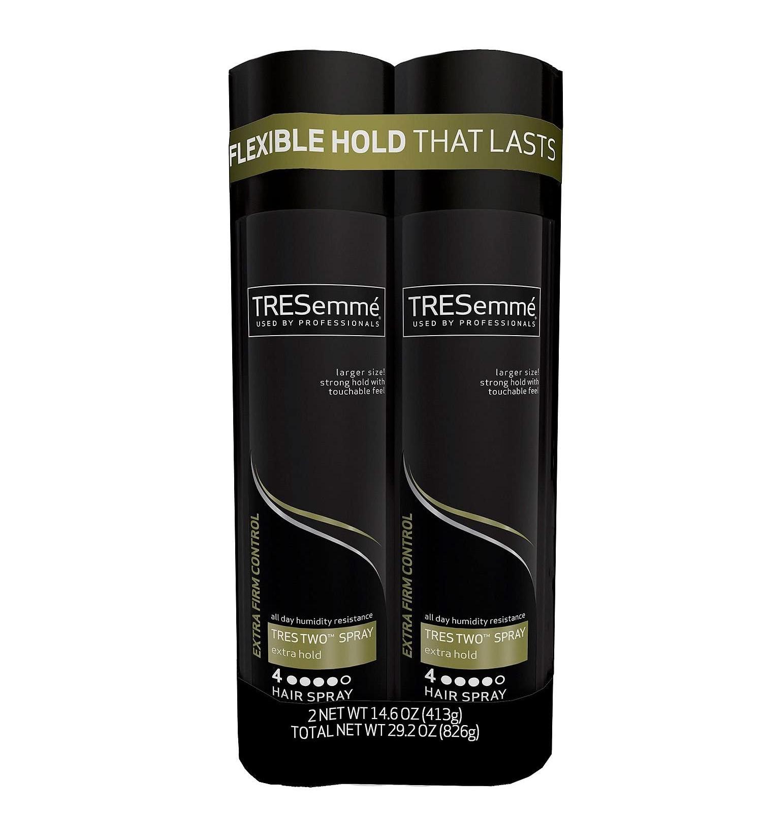 TRESemme Extra-Hold Hair Spray 14.5 oz, 2 Pack - Long-lasting Hold and Shine - Buy Online on GoSupps.com