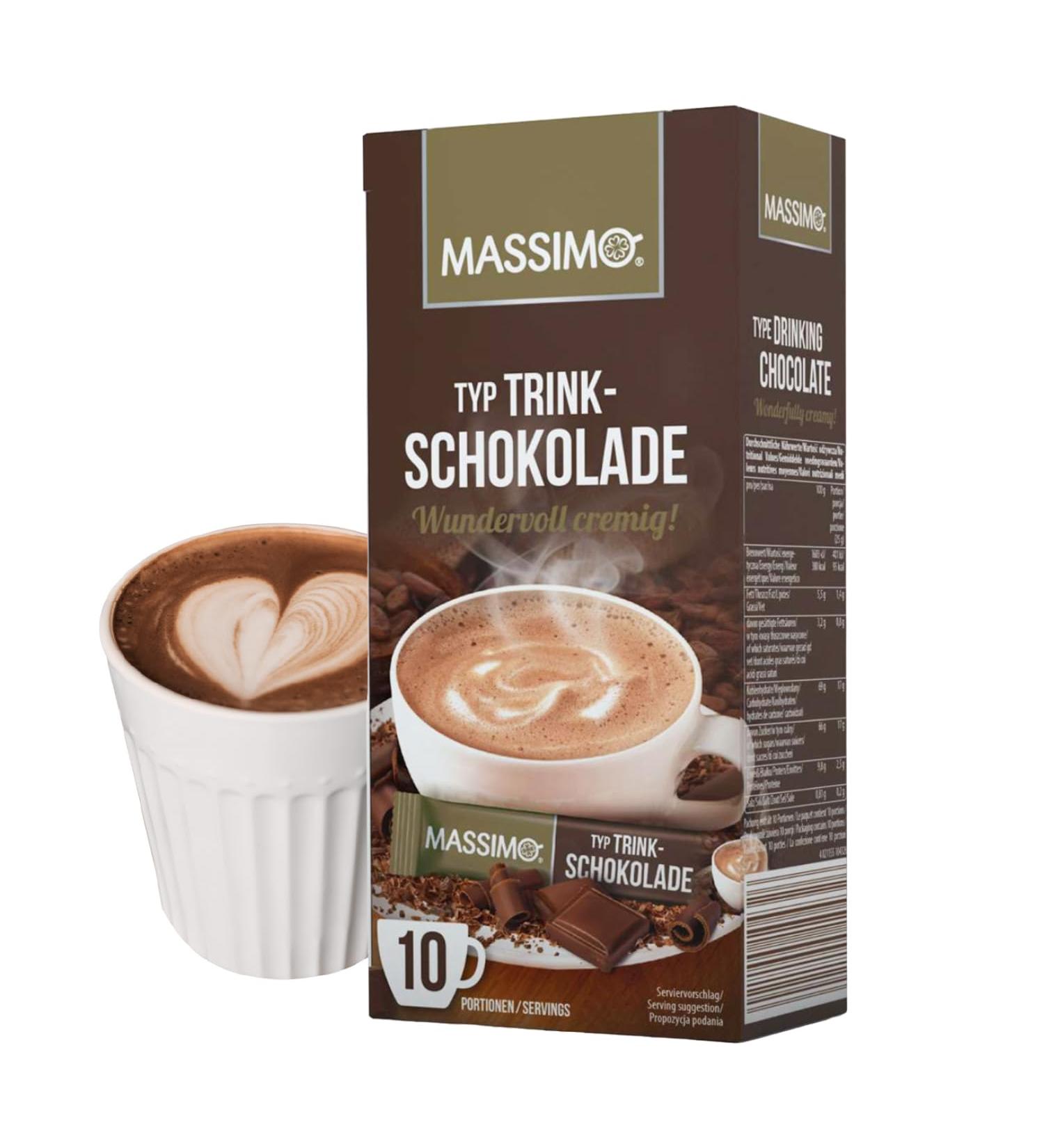 Massimo 16 x Chocolate Drinking Loading Pack (16 x 250 g) - Buy Online on GoSupps.com