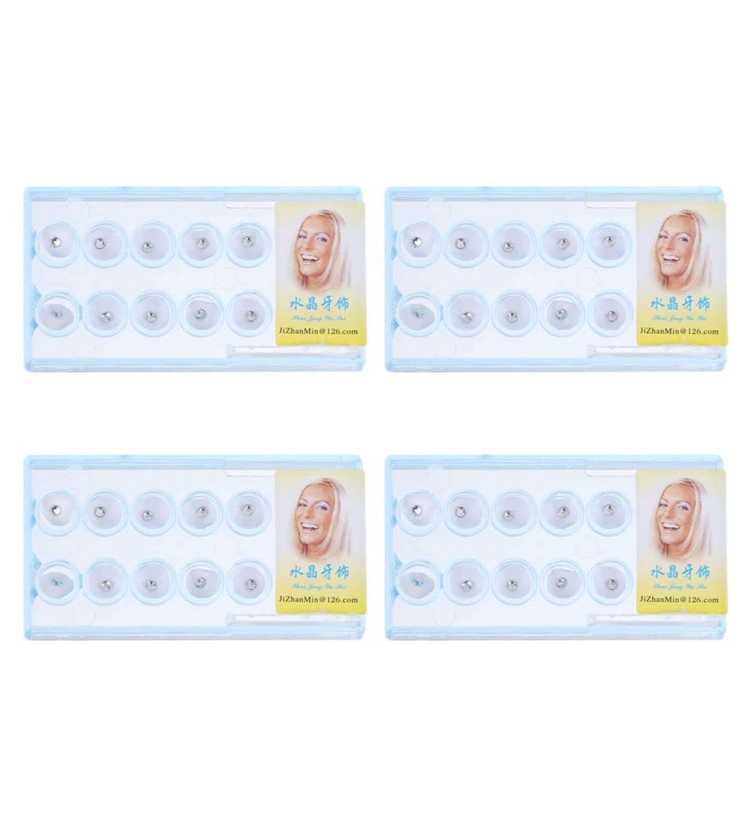 FRCOLOR 40-Piece Tooth Jewelry Set | Stunning Dental Crystals & Gemstones for Unique Smile Accessories - Buy Online on GoSupps.com