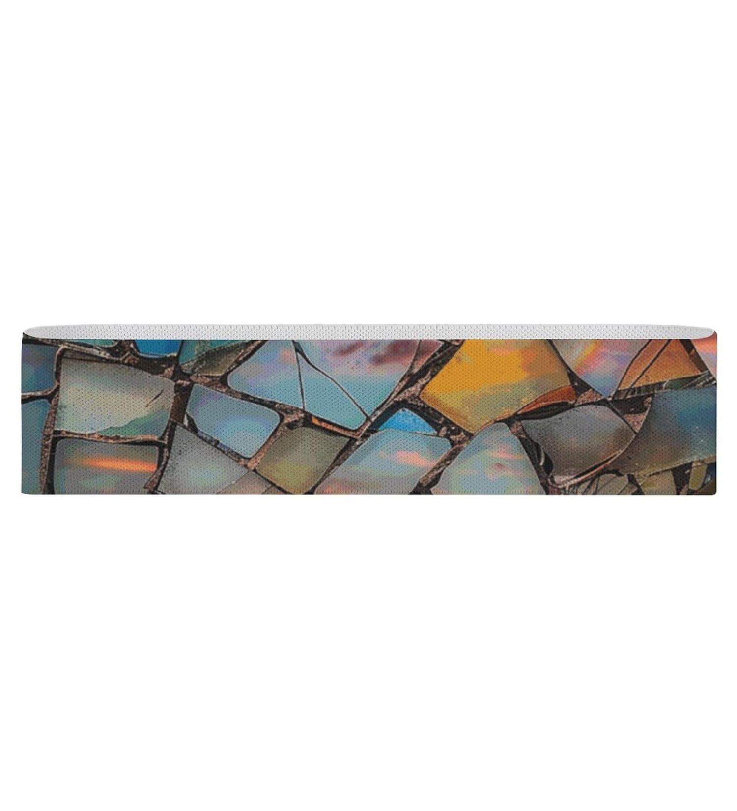 Buy Night at Sunset Printed Resistance Bands - Elastic & Fabric Exercise Bands for Fitness - Buy Online on GoSupps.com