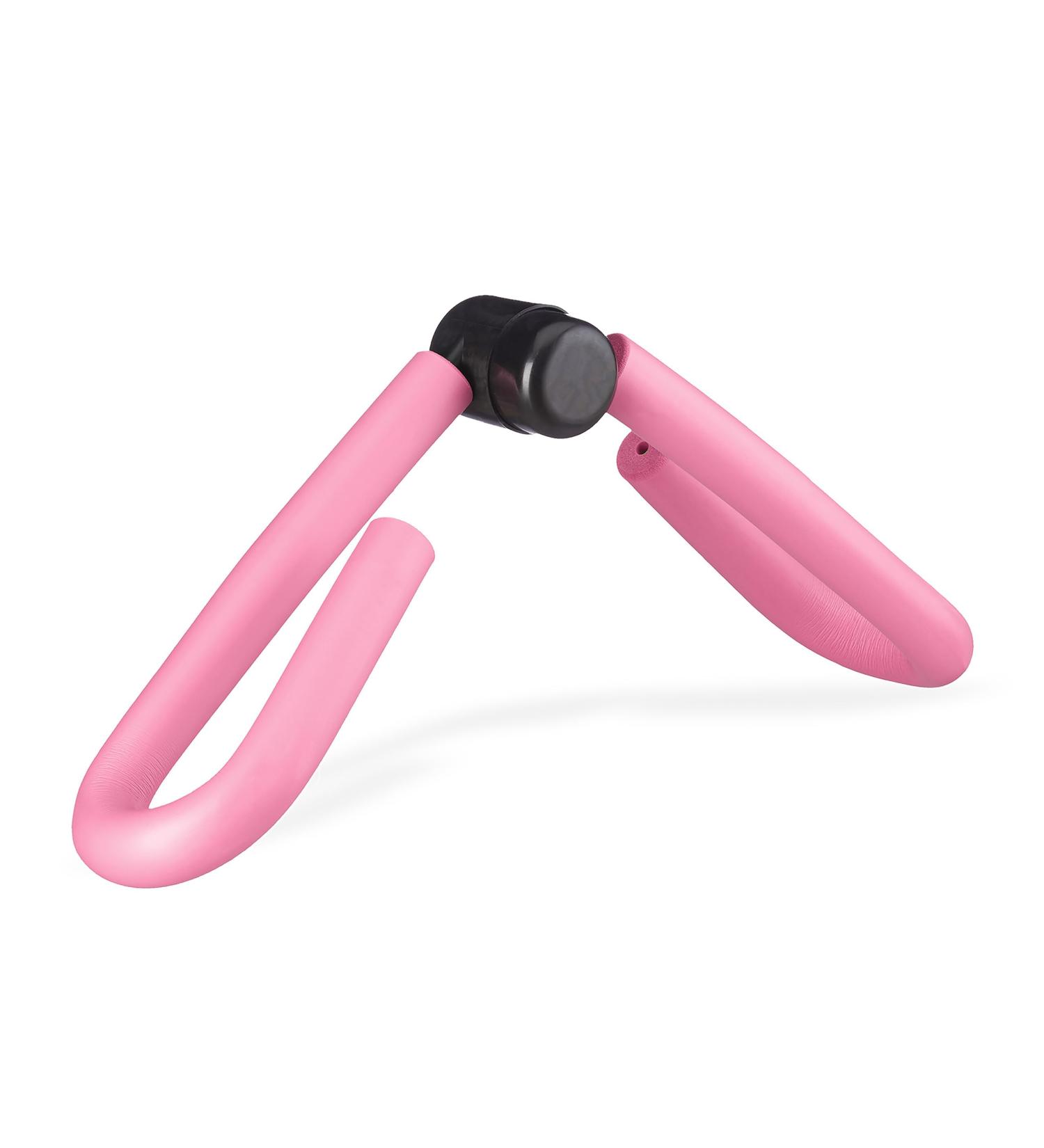 Relaxdays Thigh Trainer - Multifunctional Home Workout for Arms & Legs Adductor & Leg Press Pink - Buy Online on GoSupps.com