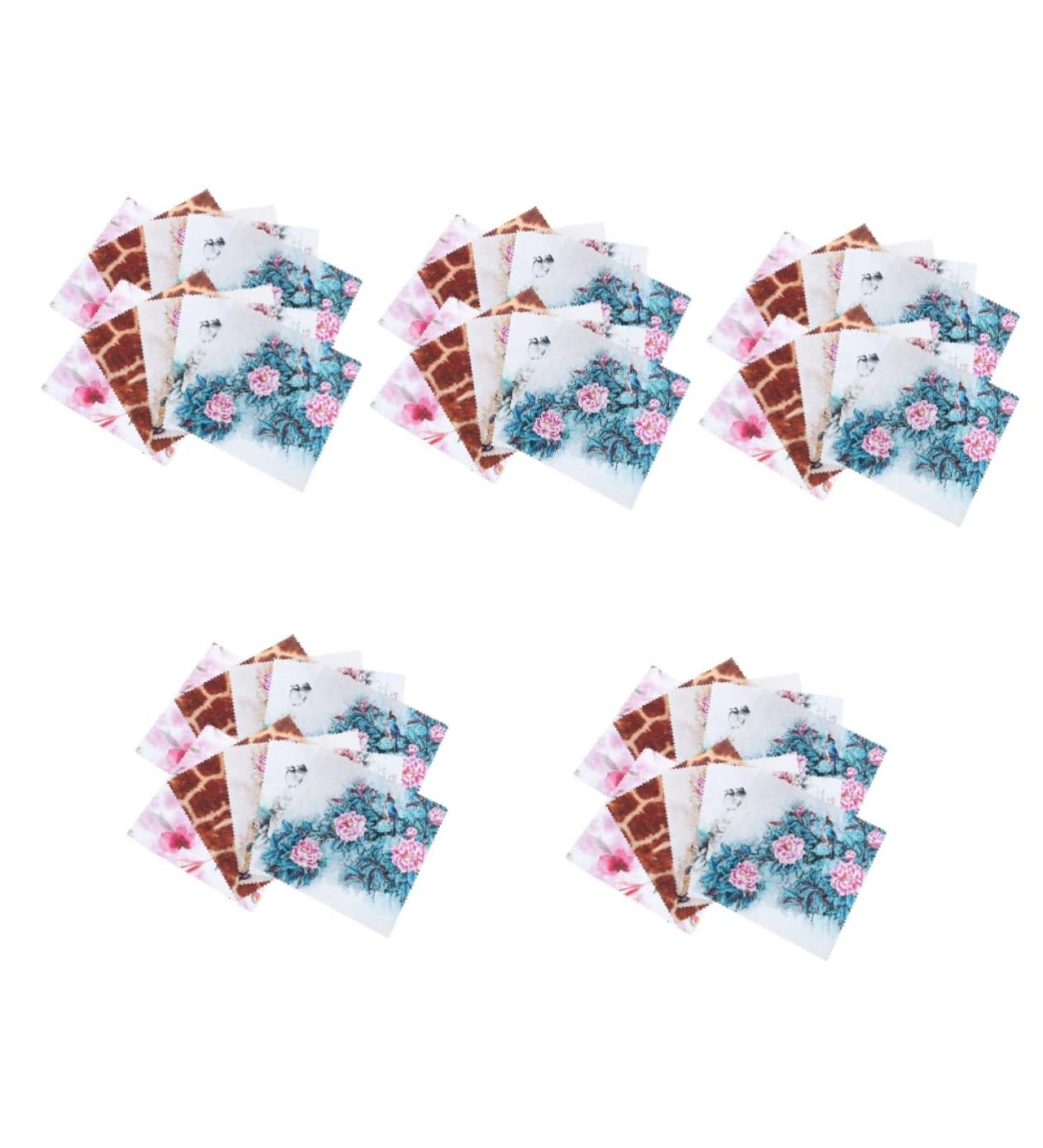 Buy 50 Pcs Glasses Cleaning Cloths - Lens & Screen Cleaner - Perfect for Sunglasses & Glasses - Buy Online on GoSupps.com