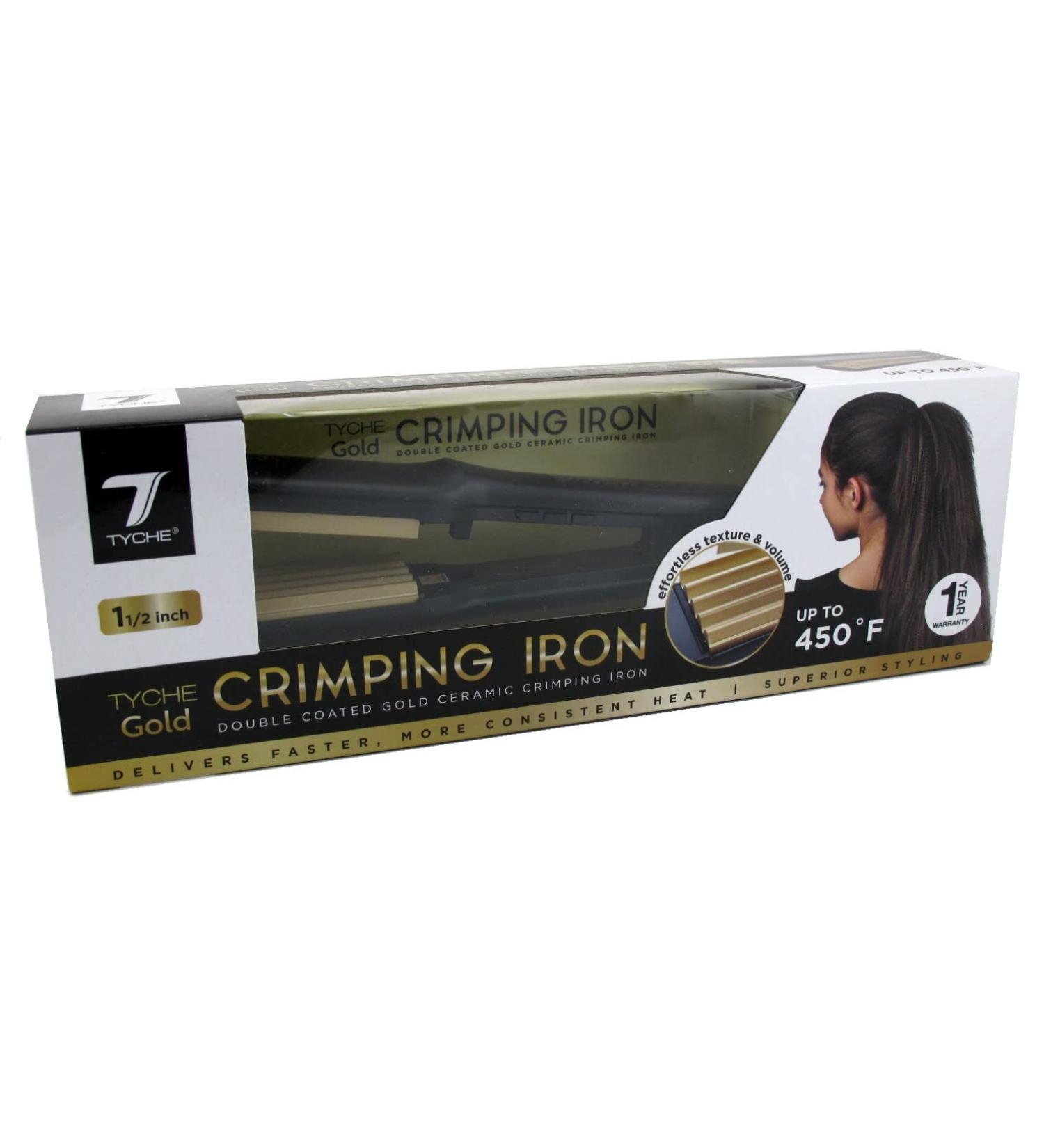 Buy Tyche Gold Crimping Iron 1-1/2 Inch - Premium Quality for Professional Use | International Shipping Available - Buy Online on GoSupps.com