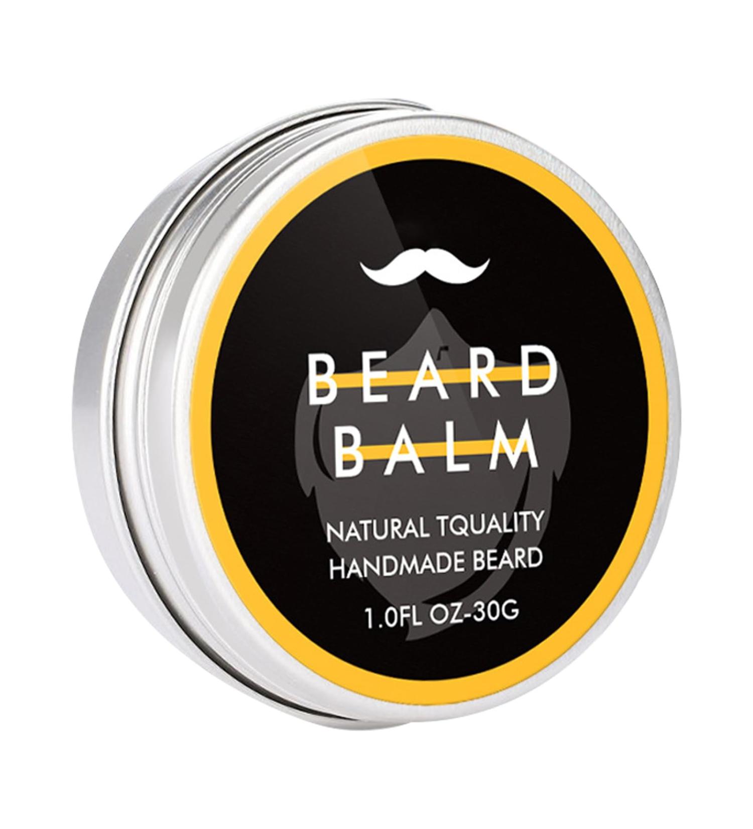 Premium Beard Butter for Men - Hydrating Moisturizer & Mustache Balm | Softens Facial Hair & Promotes Growth - 1 fl oz - Buy Online on GoSupps.com