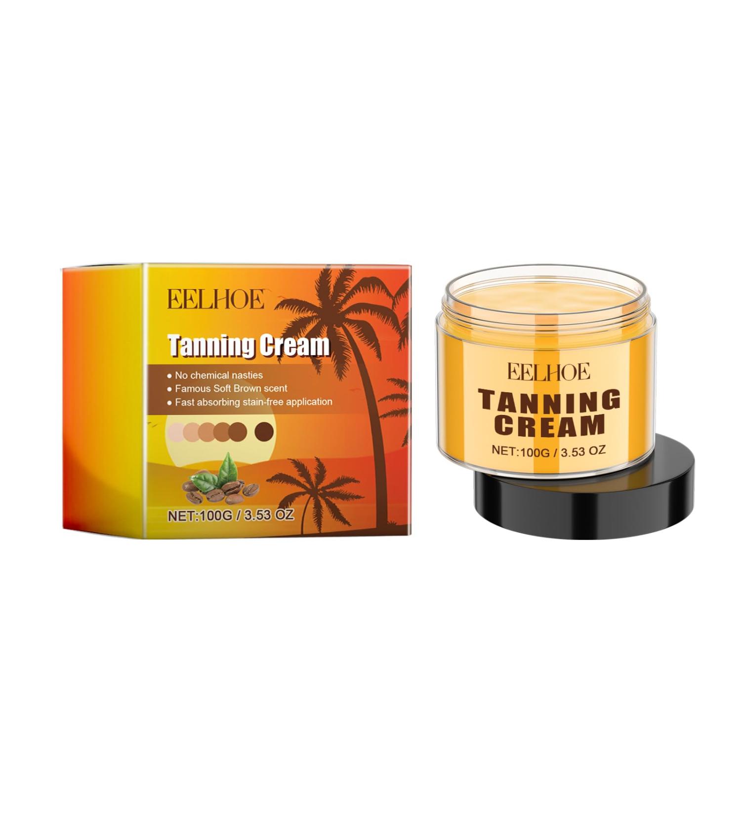 Blackening Beauty Cream Fast Tanning Natural Comfortable Bronze Brown Non-greasy Moisturizing Cream - Buy Online on GoSupps.com