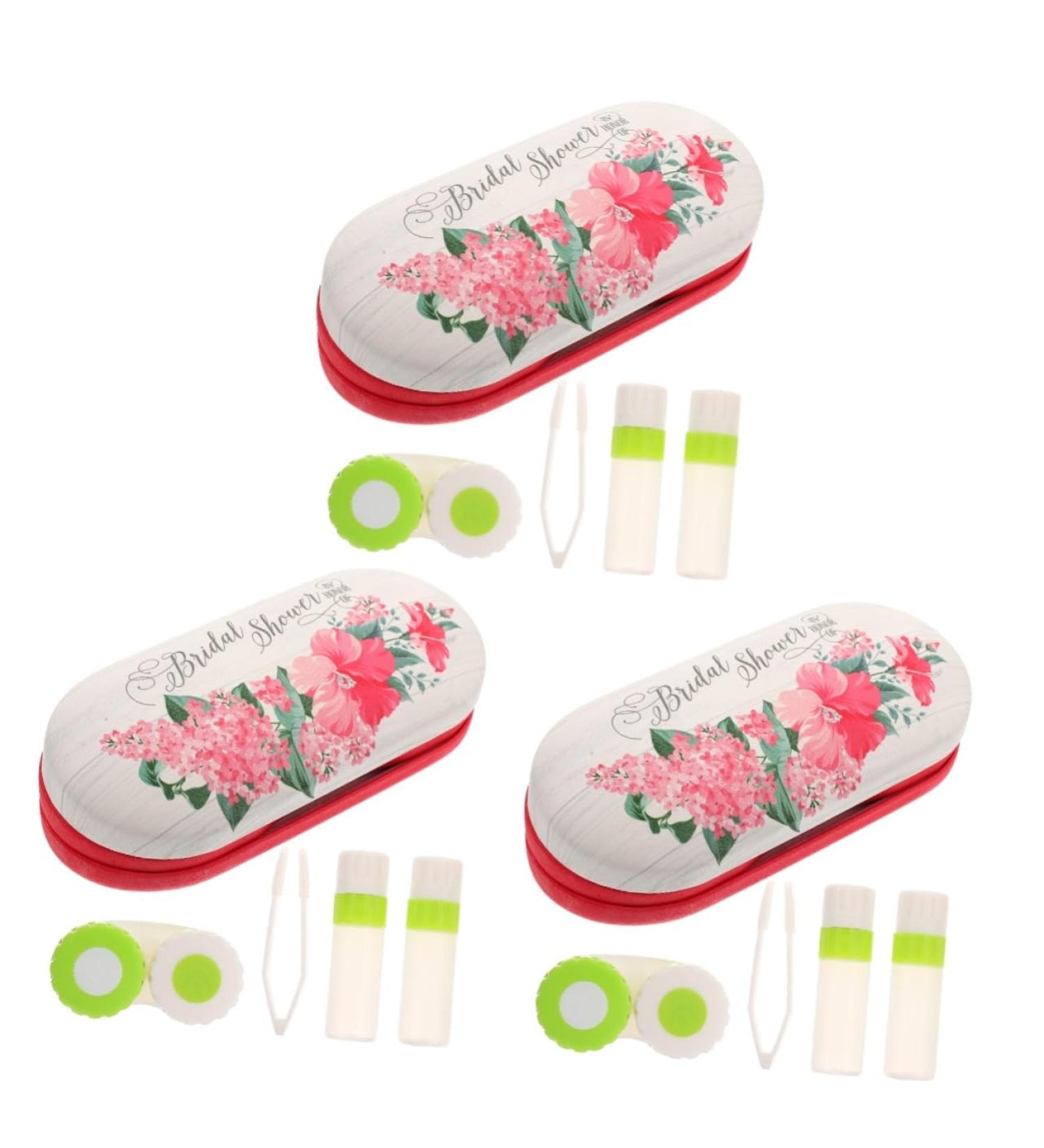 Gatuida Double-Layer Glasses Case Travel Set | Portable Lens Container Accessories with Mirror & Film | Precision Bracket Solution for All Travel Needs - Buy Online on GoSupps.com