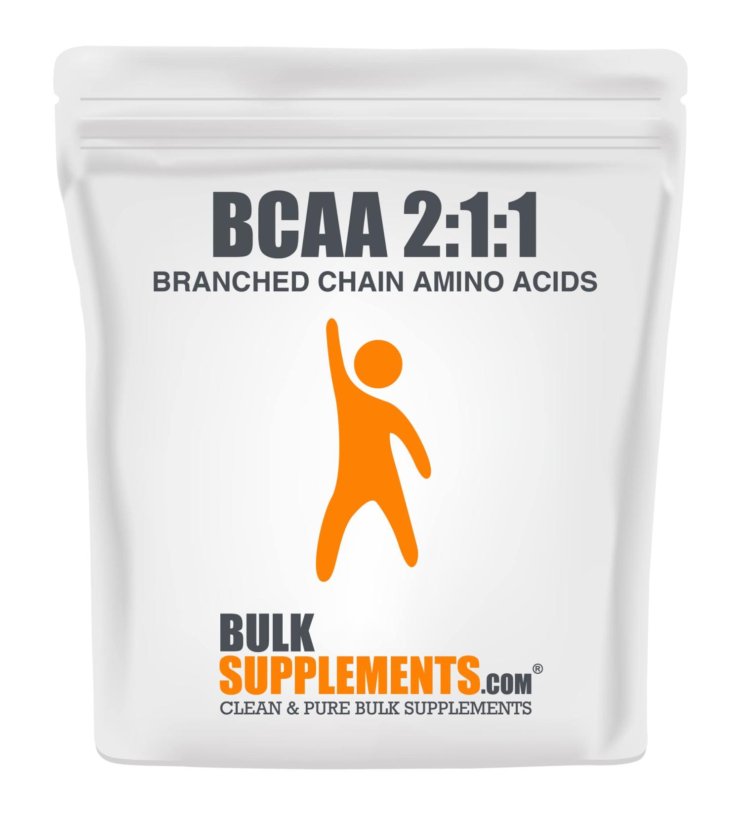 BulkSupplements BCAA 2:1:1 Powder - 250g | Optimal Muscle Recovery & Growth - Buy Online on GoSupps.com