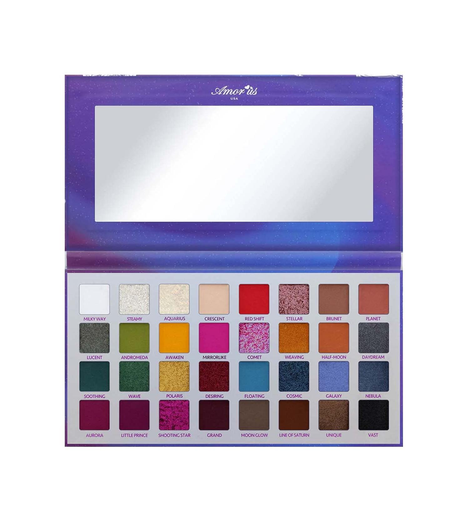 Cosmic Dream 32 Shade Eyeshadow Palette | Vibrant Pressed Pigments for Stunning Looks - International Shipping Available - Buy Online on GoSupps.com