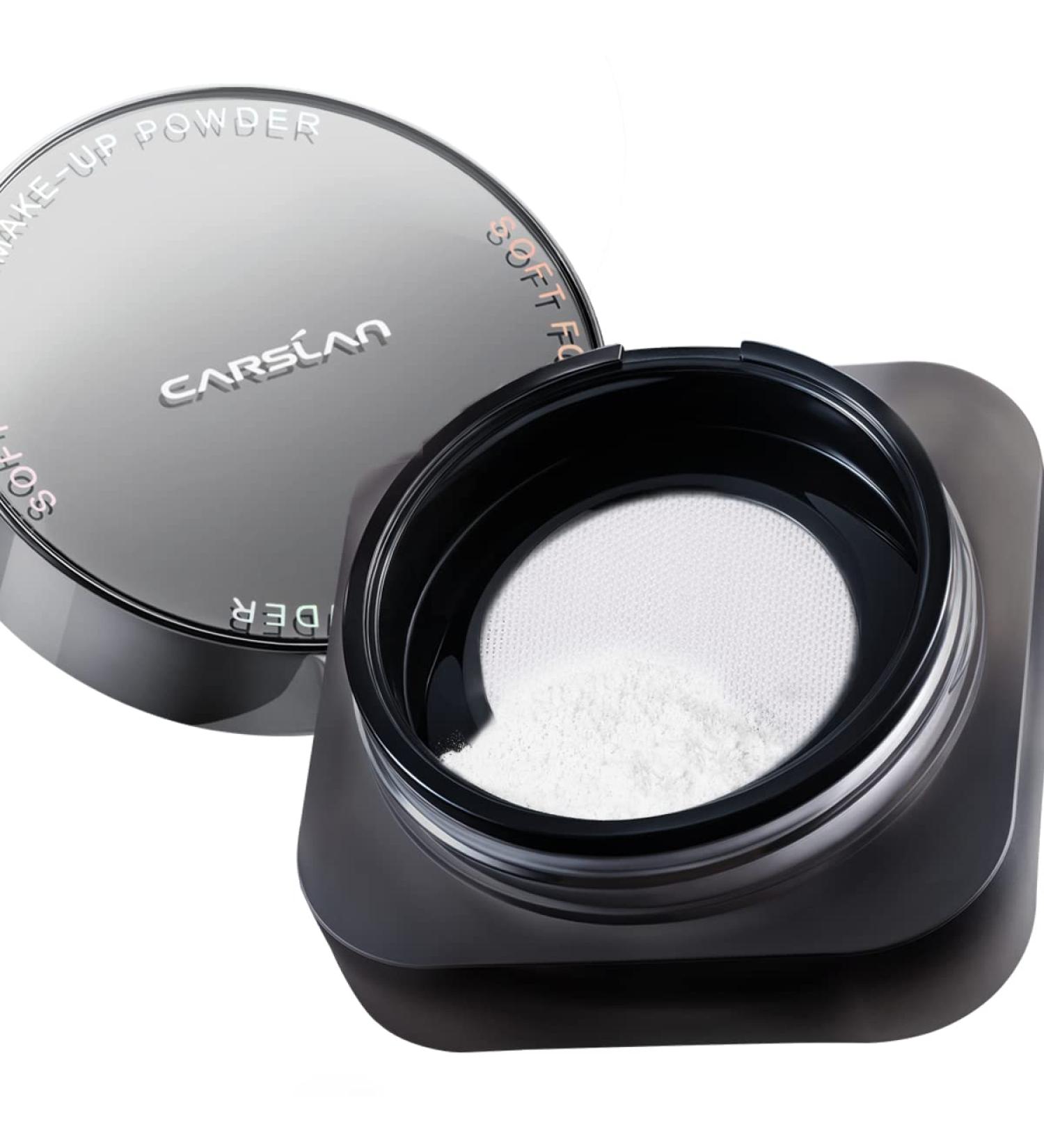 CARSLAN Translucent Matte Oil Control Setting Powder for Oil Skin Tones - 24h Longlasting & Brightening Formula - Buy Online on GoSupps.com