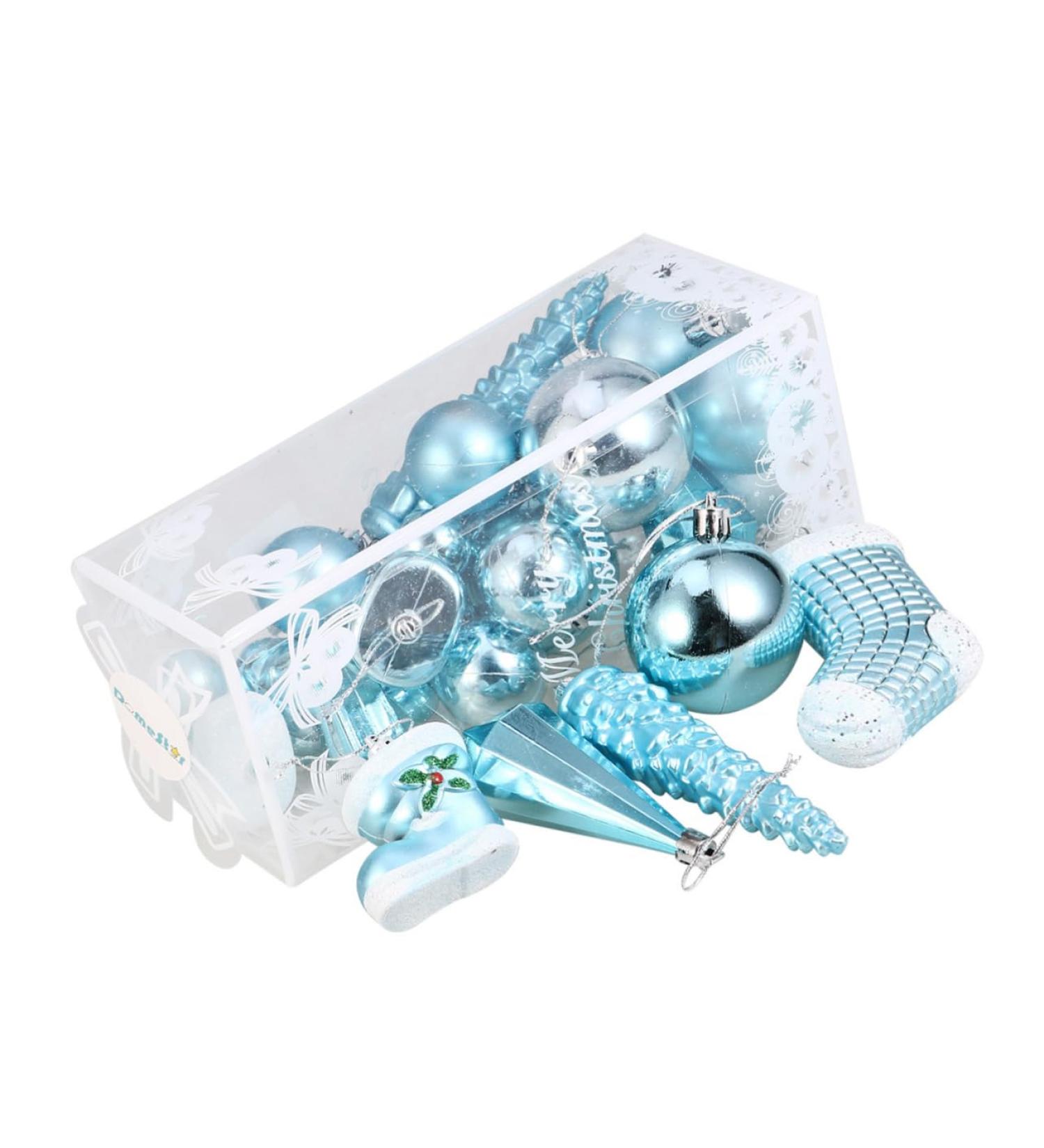 RORPOIR 1 Box Christmas Pendants Pendant Baubles Balls Xmas Tree Balls Christmas Ball Toy Set Christmas Tree - Buy Online on GoSupps.com