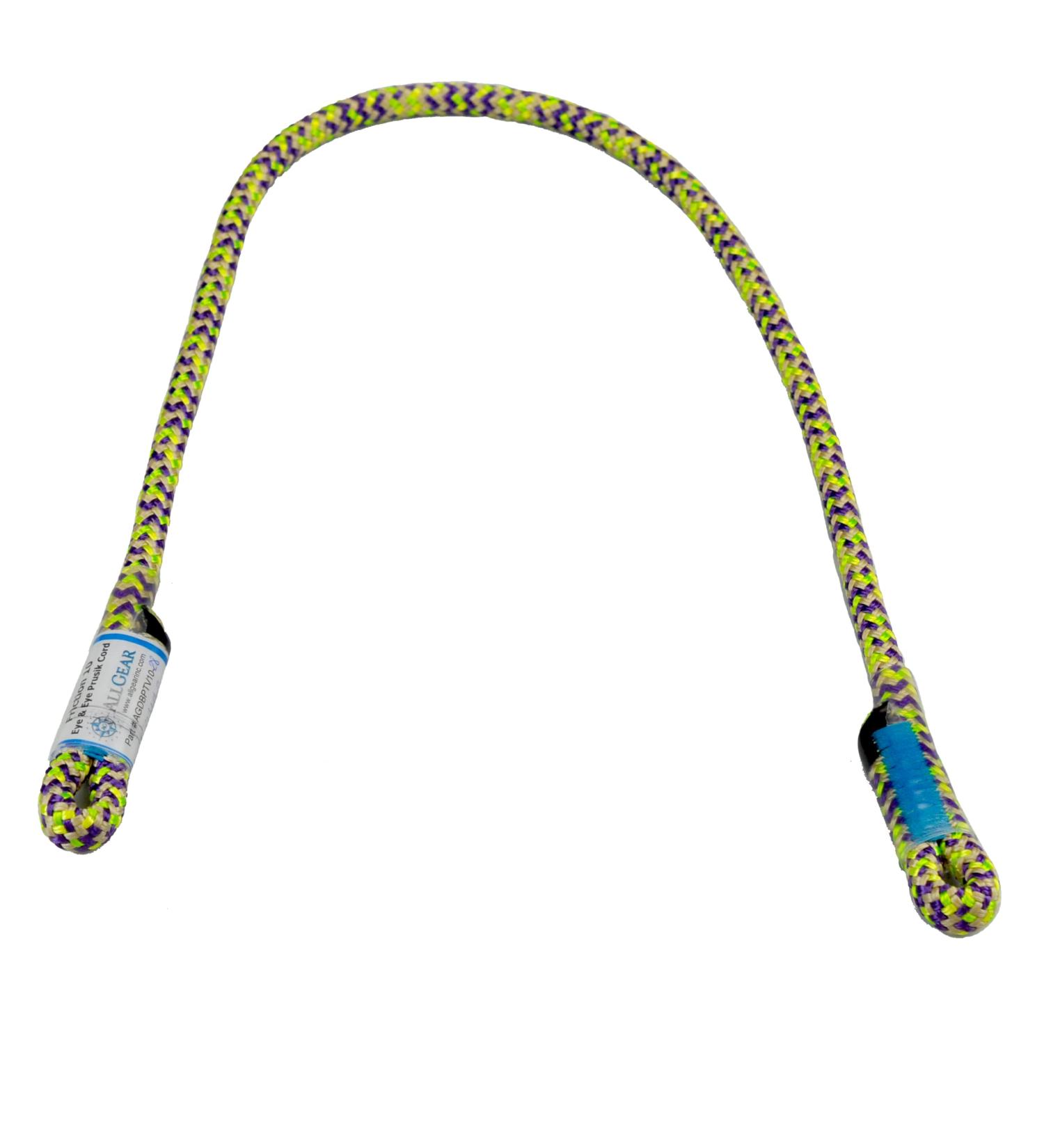 ALLGEAR Friction 10 Eye & Eye Prusik 10mm x 26-32 - Made in USA | Starburst Design - Buy Online on GoSupps.com