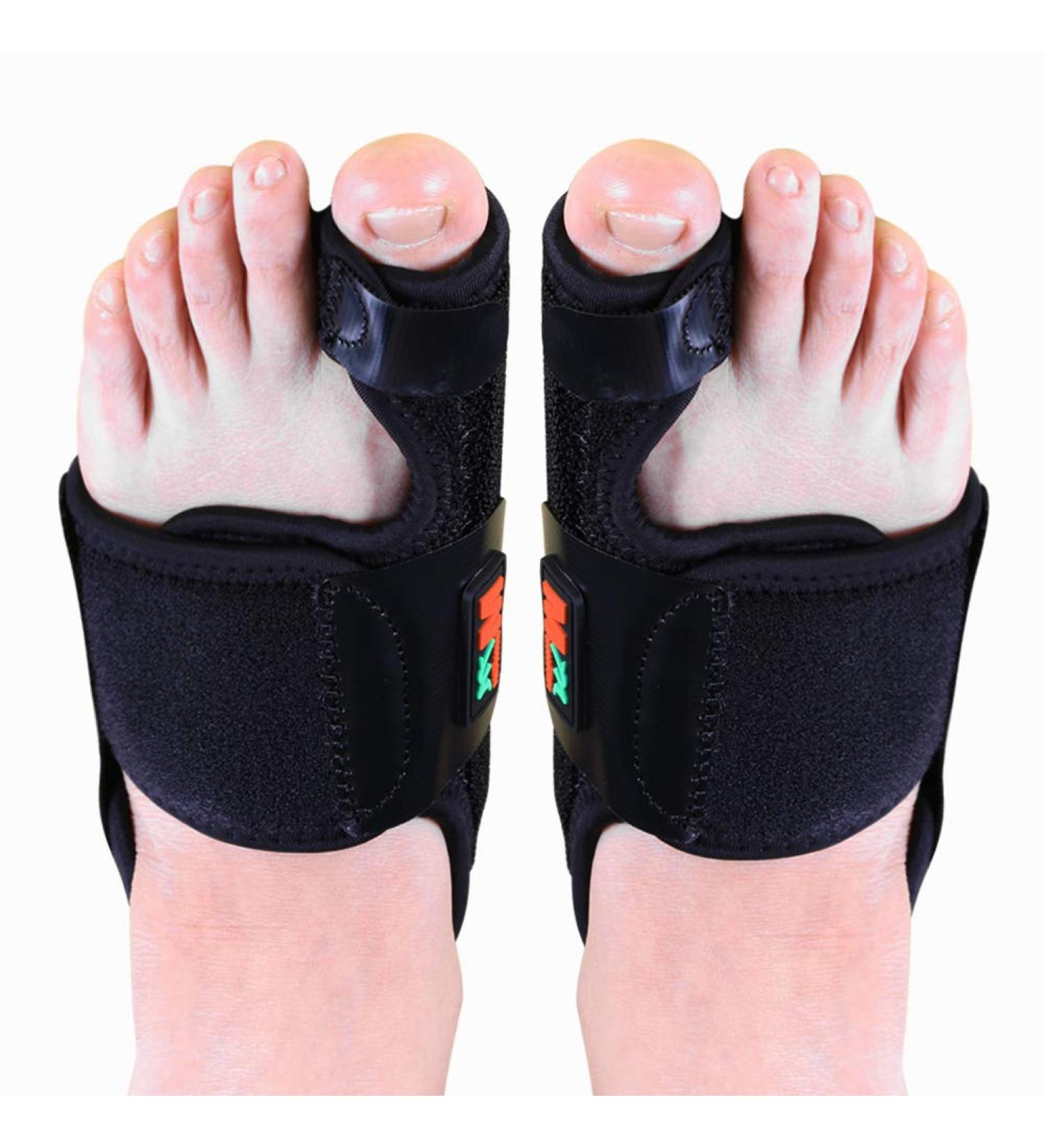 Adjustable Bunion Corrector - Orthopedic Hallux Valgus Device for Foot Comfort (Black M Code) - Buy Online on GoSupps.com