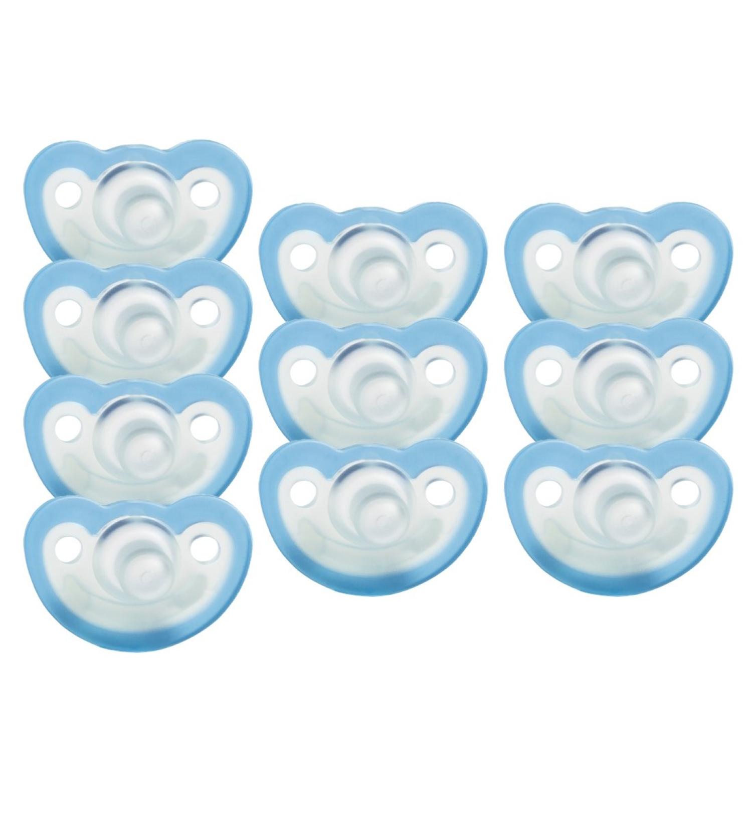 JollyPop 0-3 Months Pacifier 10 Pack - Unscented Blue | Shop Now - Buy Online on GoSupps.com