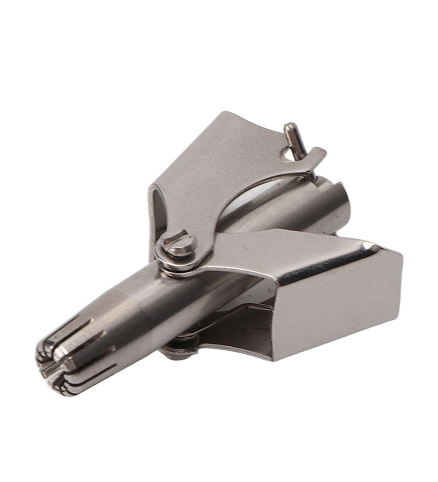 Manual Nose Hair Trimmer - 360 Stainless Steel Nasal Hair Trimmer for Men | Precision Grooming Tool - Buy Online on GoSupps.com