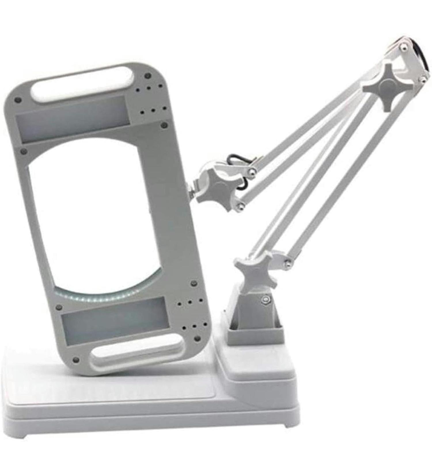 Portable 72 LED Lighted Hands Free with Light Stand - 10X Illuminated Magnifier for Reading Inspection Soldering Needlework Repair Hobby Full of Stars - Buy Online on GoSupps.com