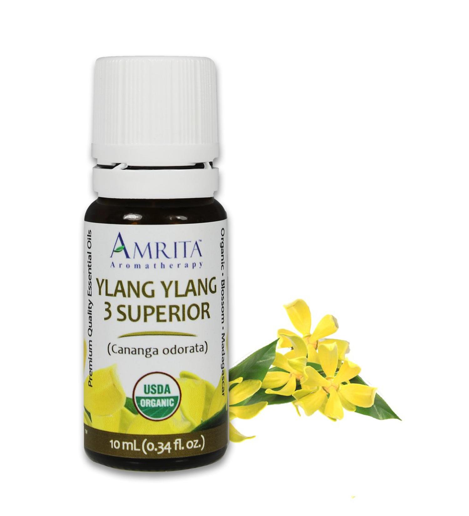 Organic Ylang Ylang Superior Essential Oil - Cananga odorata - 100% Pure Undiluted & Therapeutic Grade Premium Quality Aromatherapy Oils Tested & Verified - 10ML Ylang Ylang 0.34 Fl Oz (Pack of 1) - Buy Online on GoSupps.com