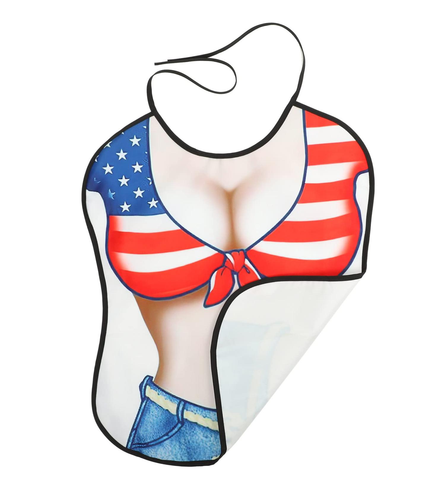 Ciieeo Adult Bibs for Women - Funny Washable Clothing Protector for Elderly Eating - Perfect Gifts for Ladies and Elders - Buy Online on GoSupps.com
