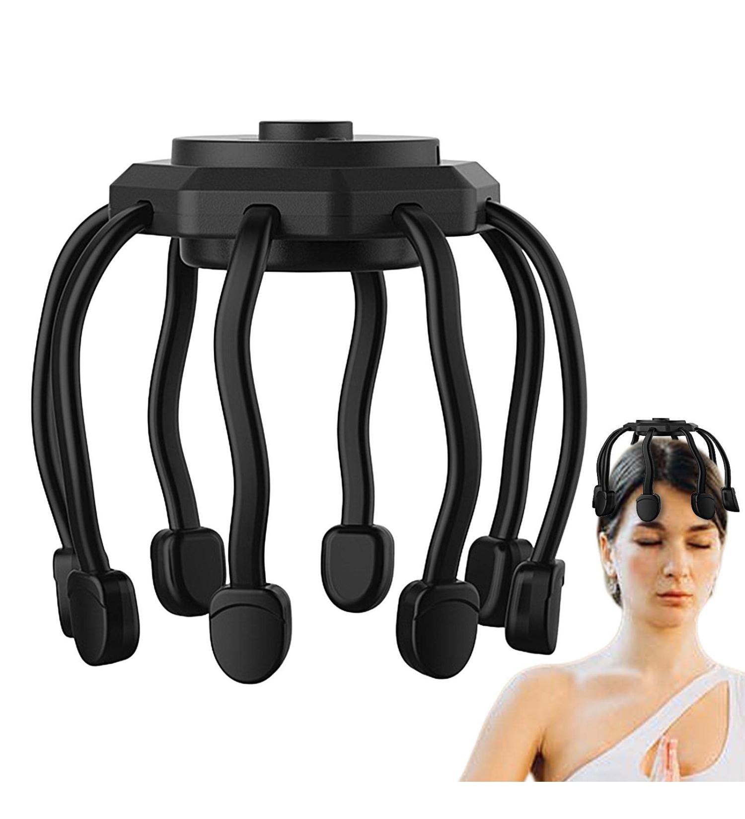Ultra Electric Scalp Massager | 4 Modes Head Massage Device for Deep Relaxation | Spa Quality at Home | Perfect for Women - Buy Online on GoSupps.com