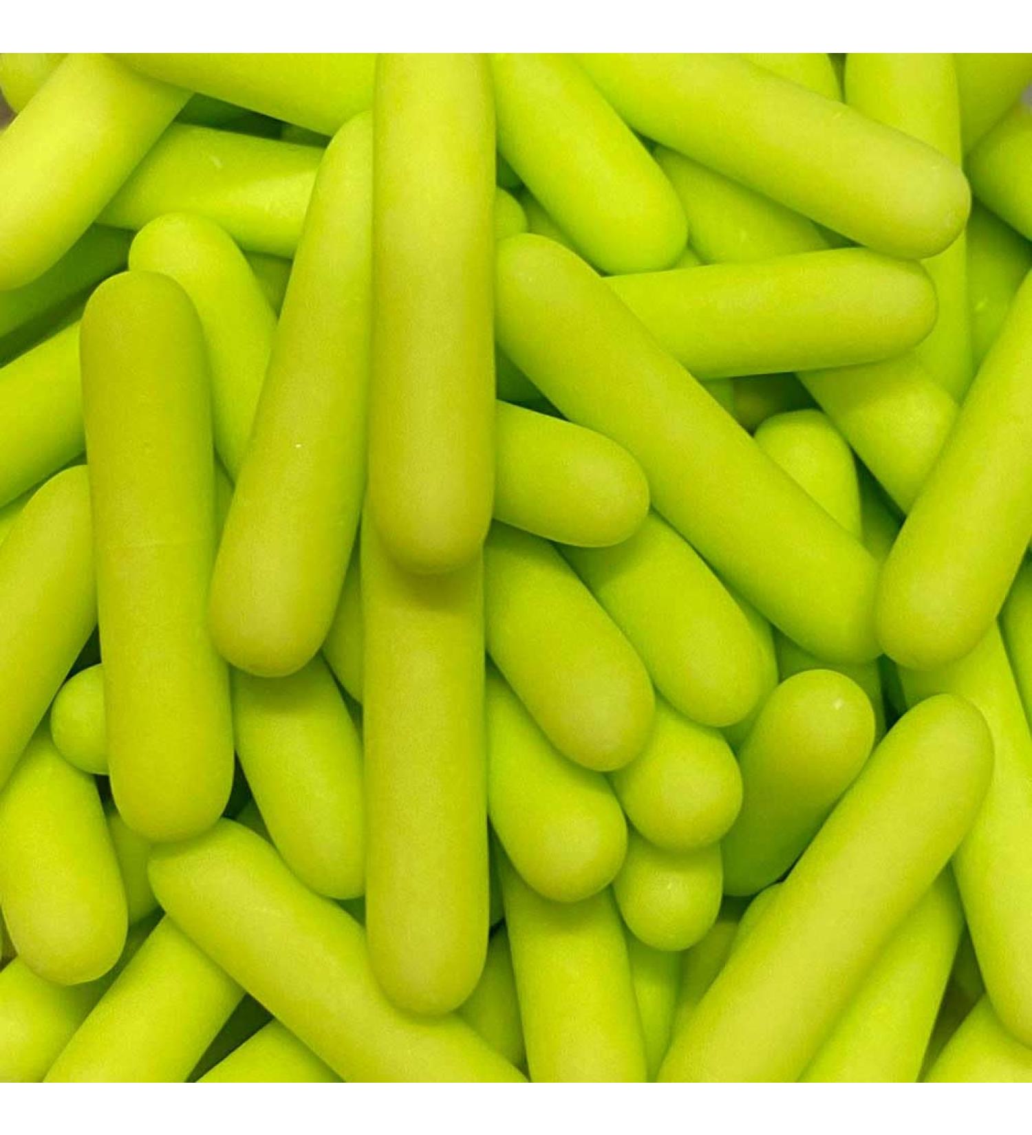 Macaroni Rods - Lime Green Halloween Cake Topper Sprinkles - 25g Edible Cupcake Decorations - Buy Online on GoSupps.com