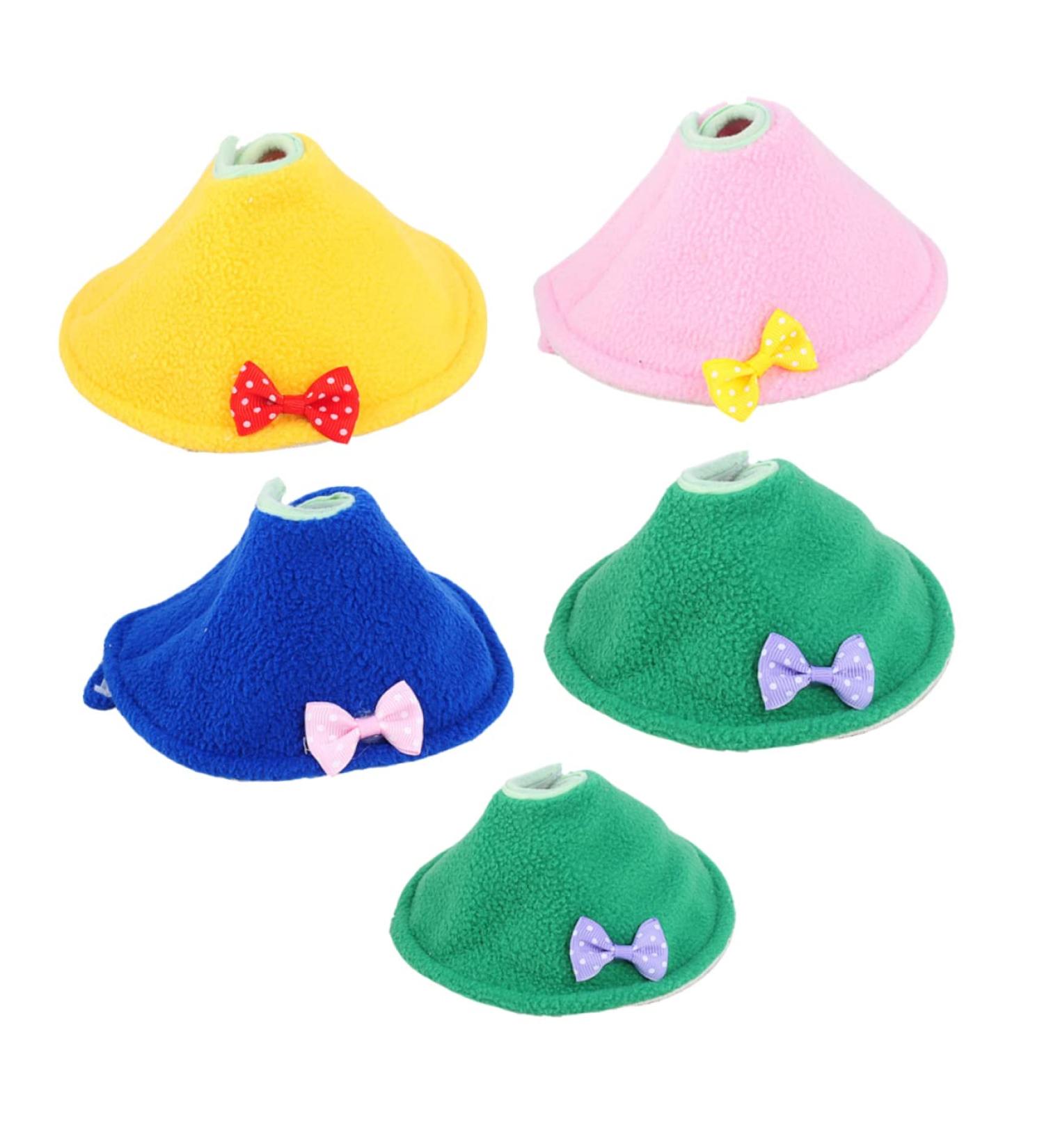 FOMIYES 15 pcs Bird Protection Cockatiel Anti Neckerchief- Collars Plucking Neckband Neckerchief Anti- Ring 12x9cmx3pcs Assorted Colorx3pcs - Buy Online on GoSupps.com