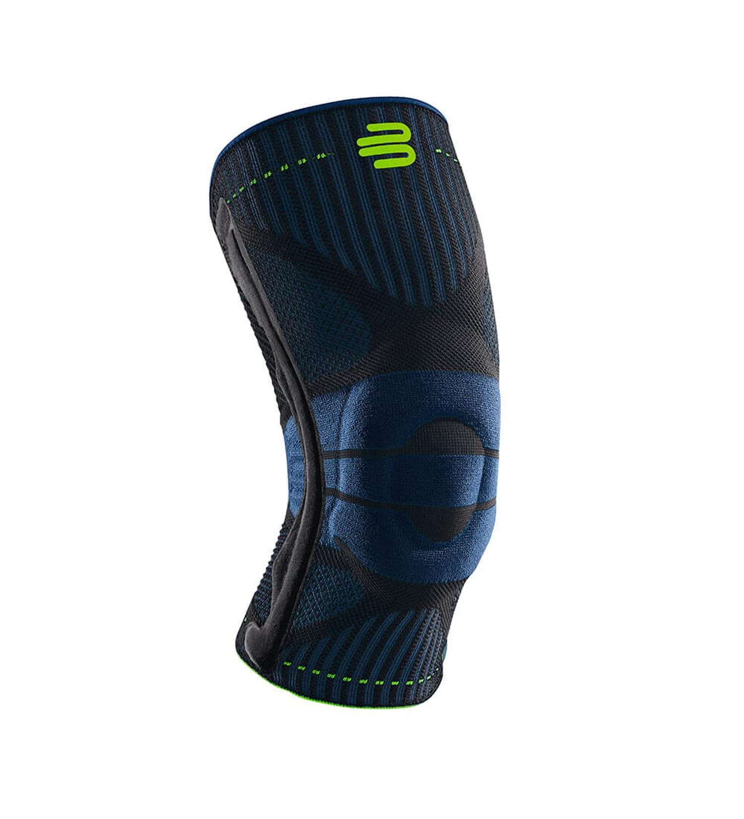 Bauerfeind Sports Knee Support - Medical Grade Compression Knee Brace for Athletes - Stabilization, Patellar Knee Pad - Medium Black - Buy Online on GoSupps.com