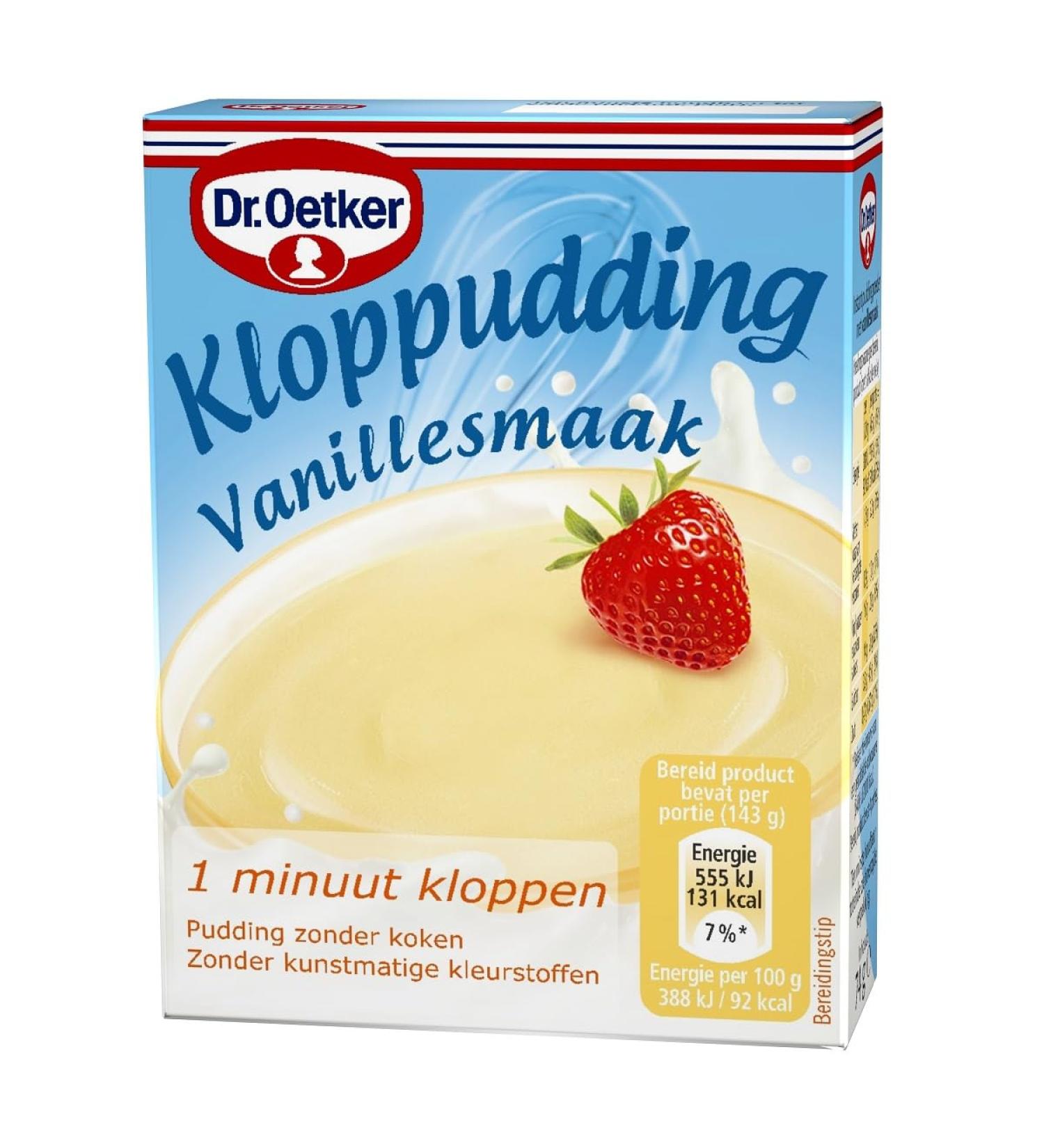 Dr. Oetker Kloppudding Vanilla Pudding Mix 74 g