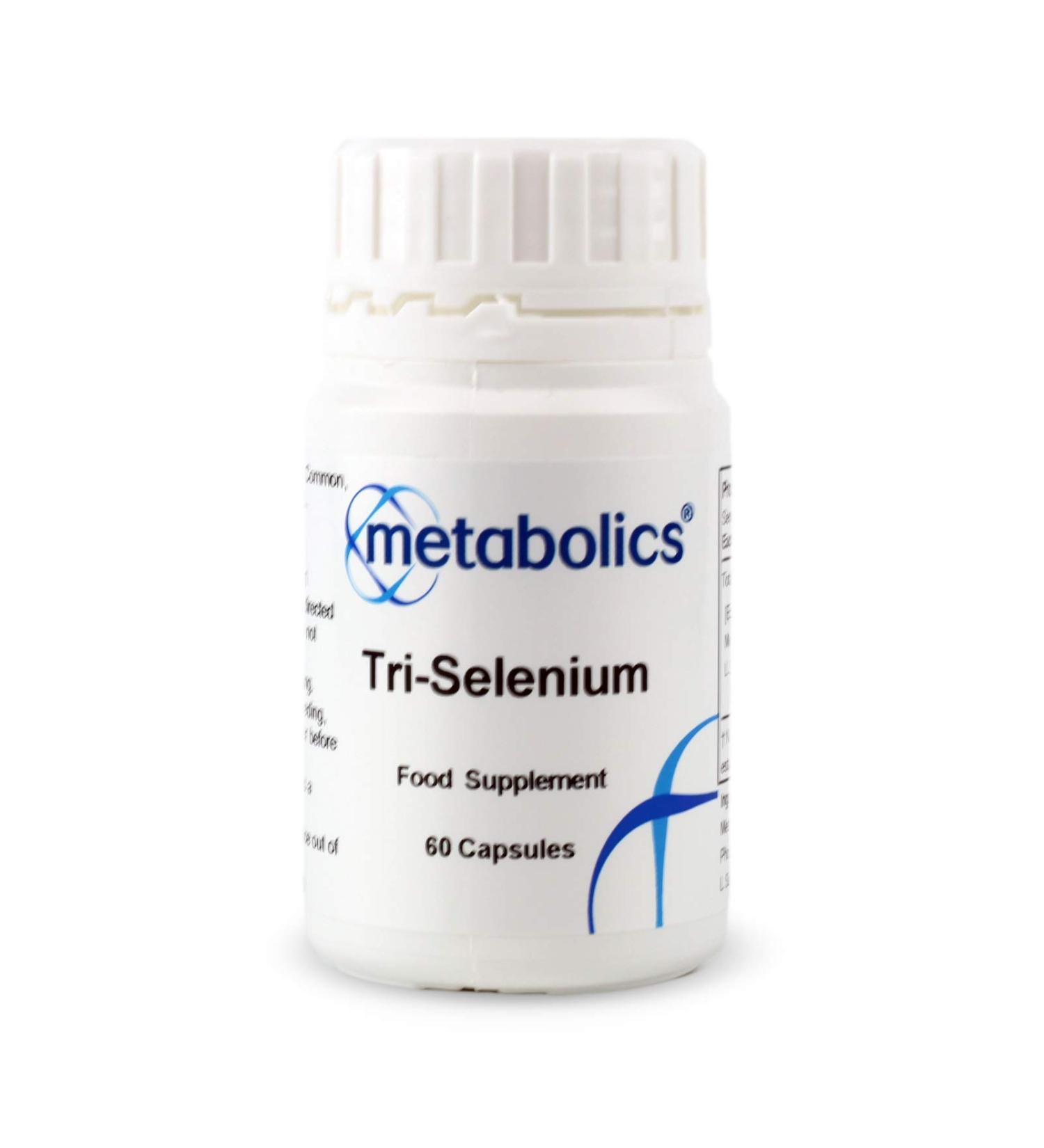 Tri-Selenium Complex Capsules - Vegan Supplement with 196mcg of Sodium Selenate, Methylselenocysteine & L-Selenomethionine for Optimal Health - Buy Online on GoSupps.com