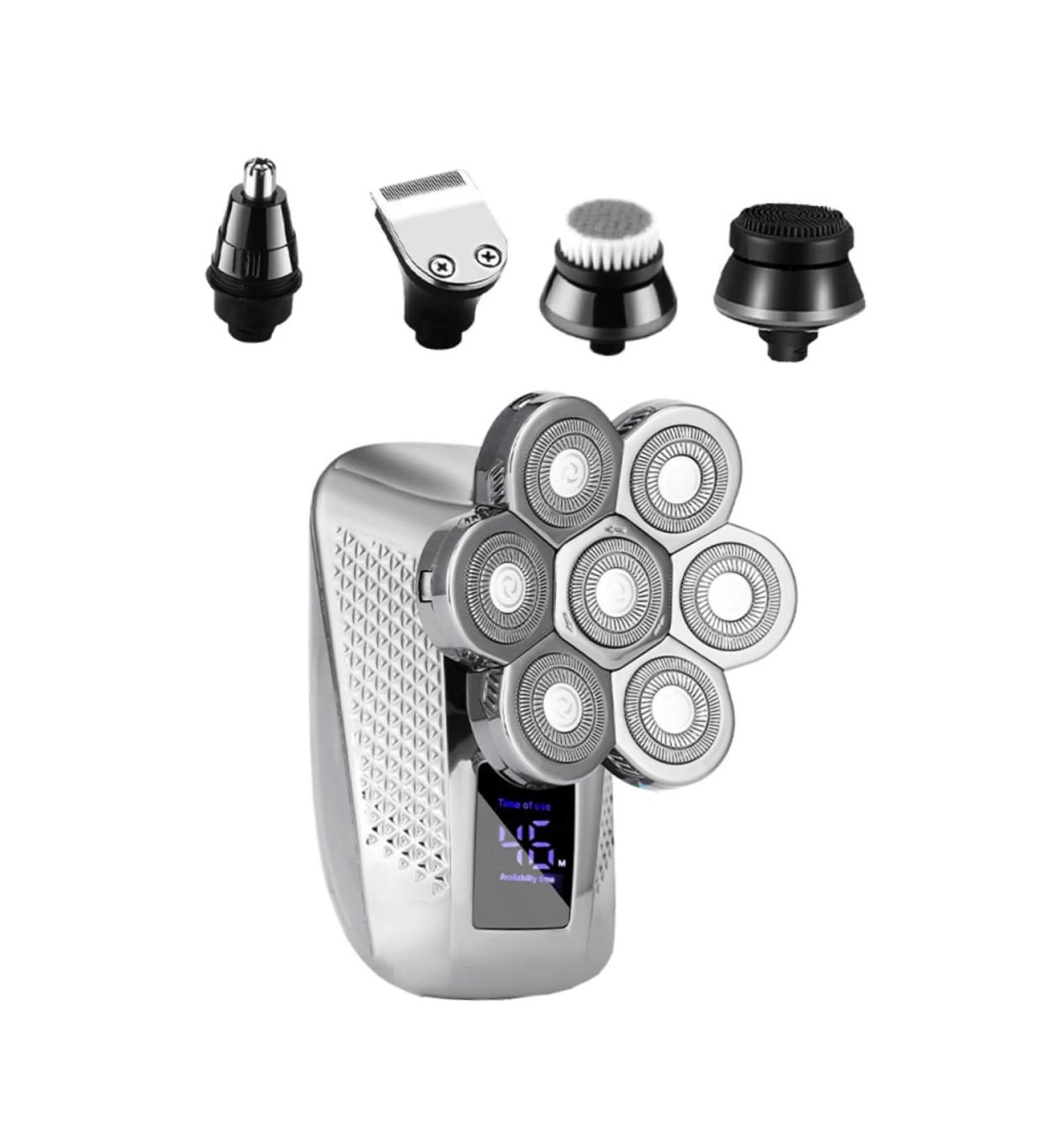 Buy Ipetboom 7 Head Electric Shaver for Men - Wet & Dry Razor | Efficient & Convenient Stainless Steel Male Grooming - Buy Online on GoSupps.com