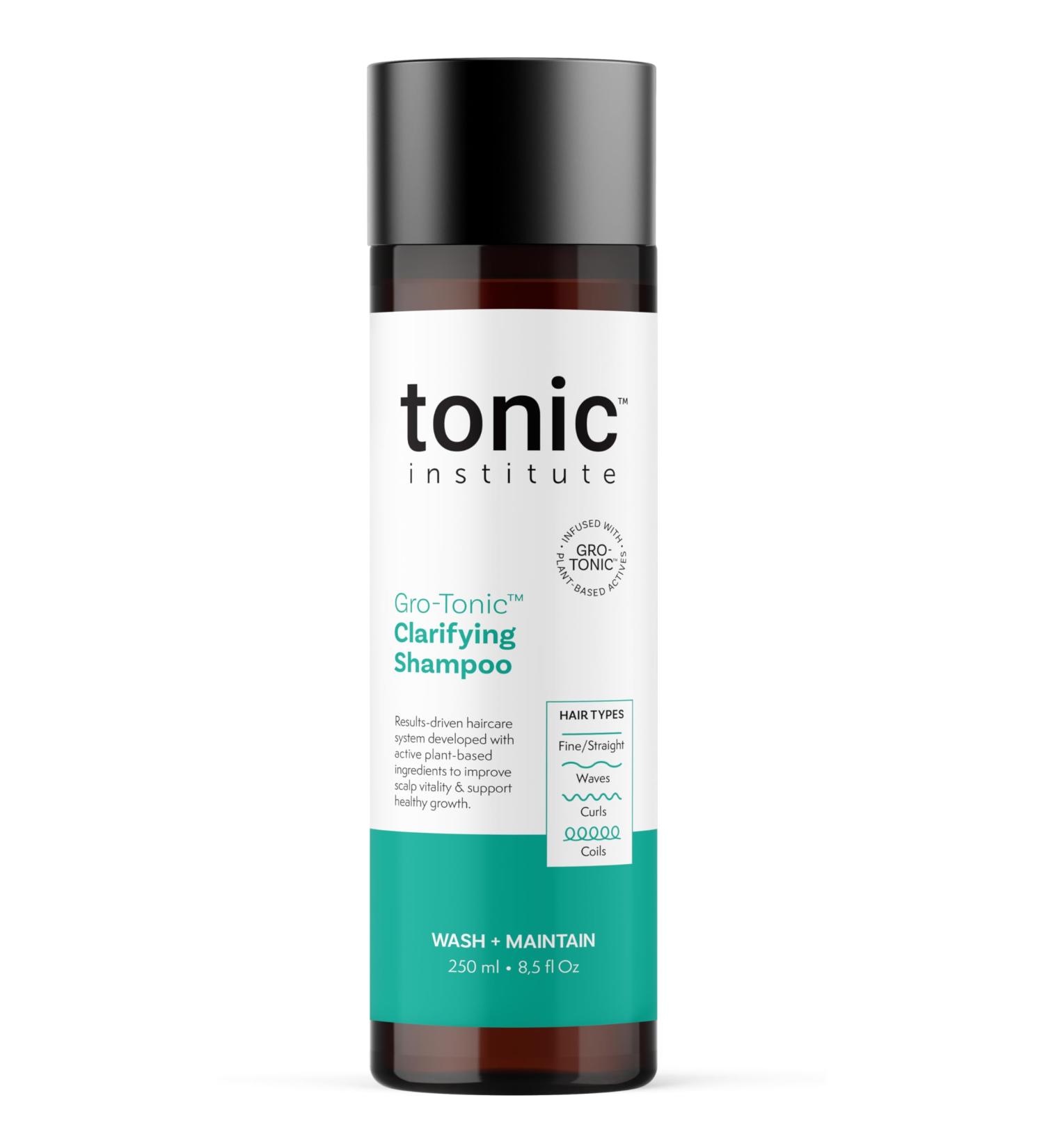 Tonic Institute - Gro-Tonic Clarifying Shampoo (SLS) - Buy Online on GoSupps.com