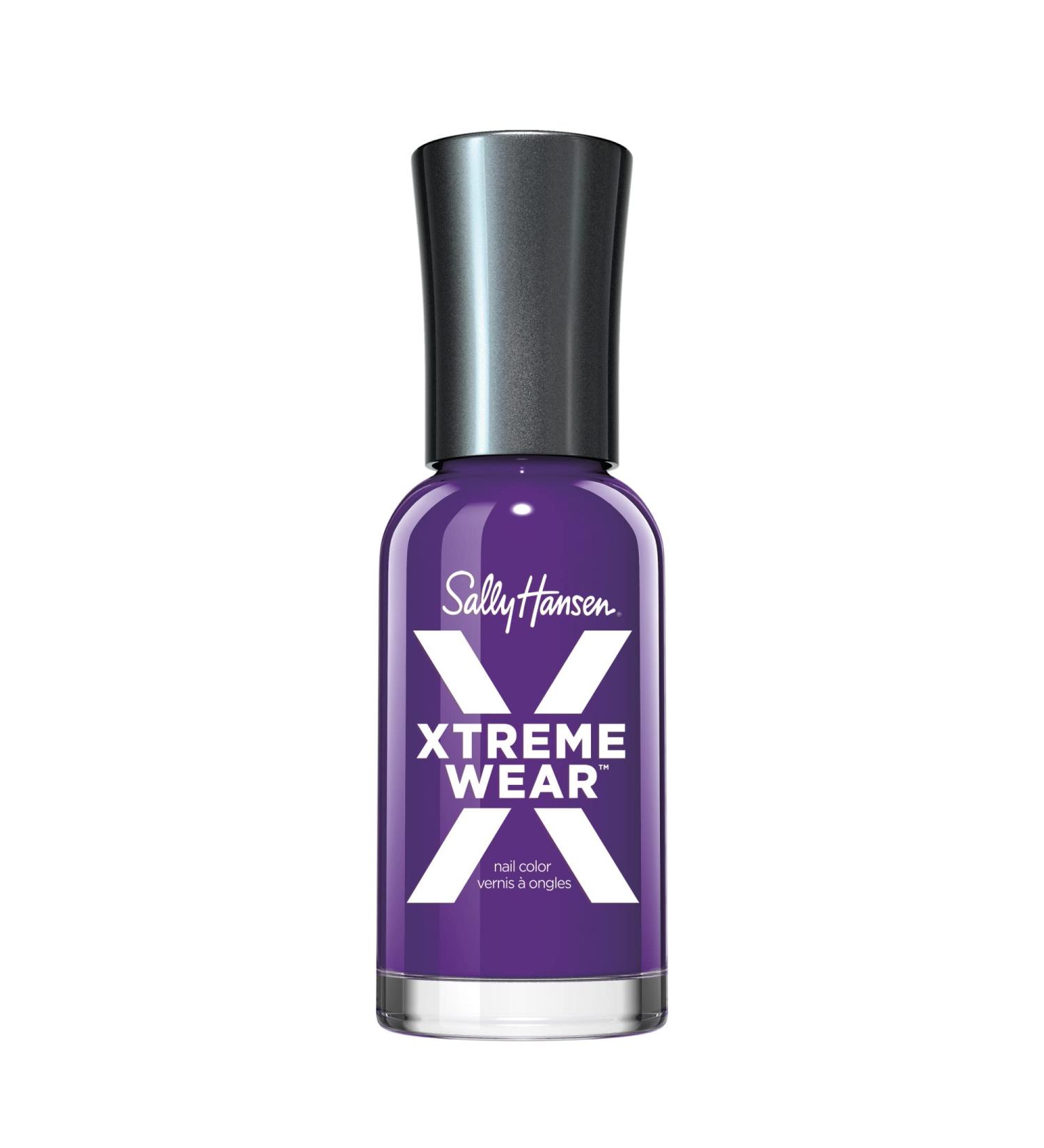 Sally Hansen Xtreme Wear Nail Polish - Streak-Free Purple Craze Long-Lasting Shiny Finish 0.12 fl oz - International Shipping Available - Buy Online on GoSupps.com