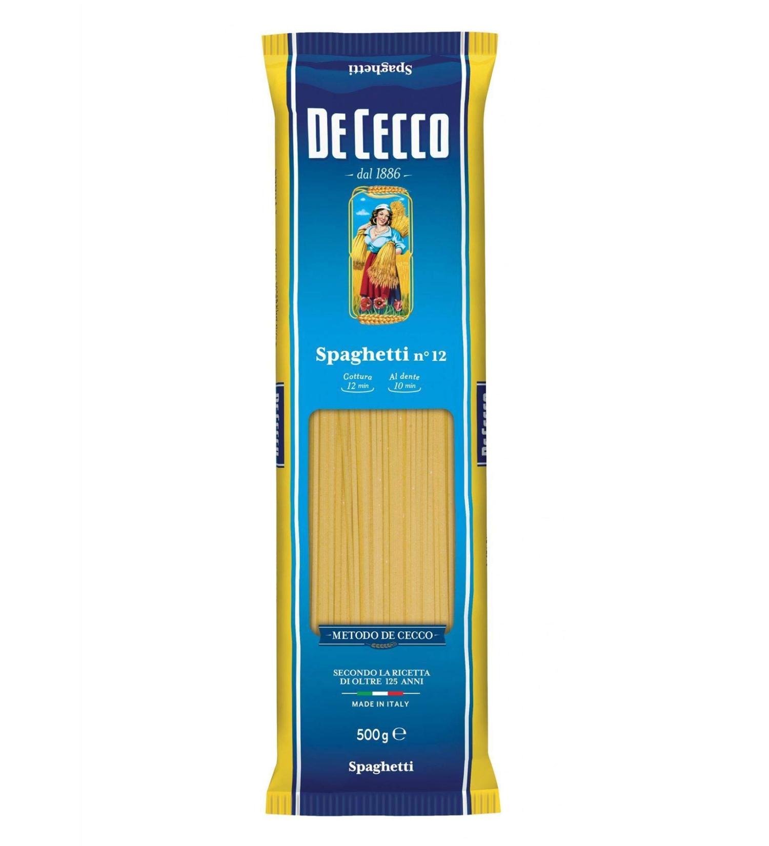 De Cecco De Cecco | Durum Spaghetti Pasta | 2 x 500 g (IT)