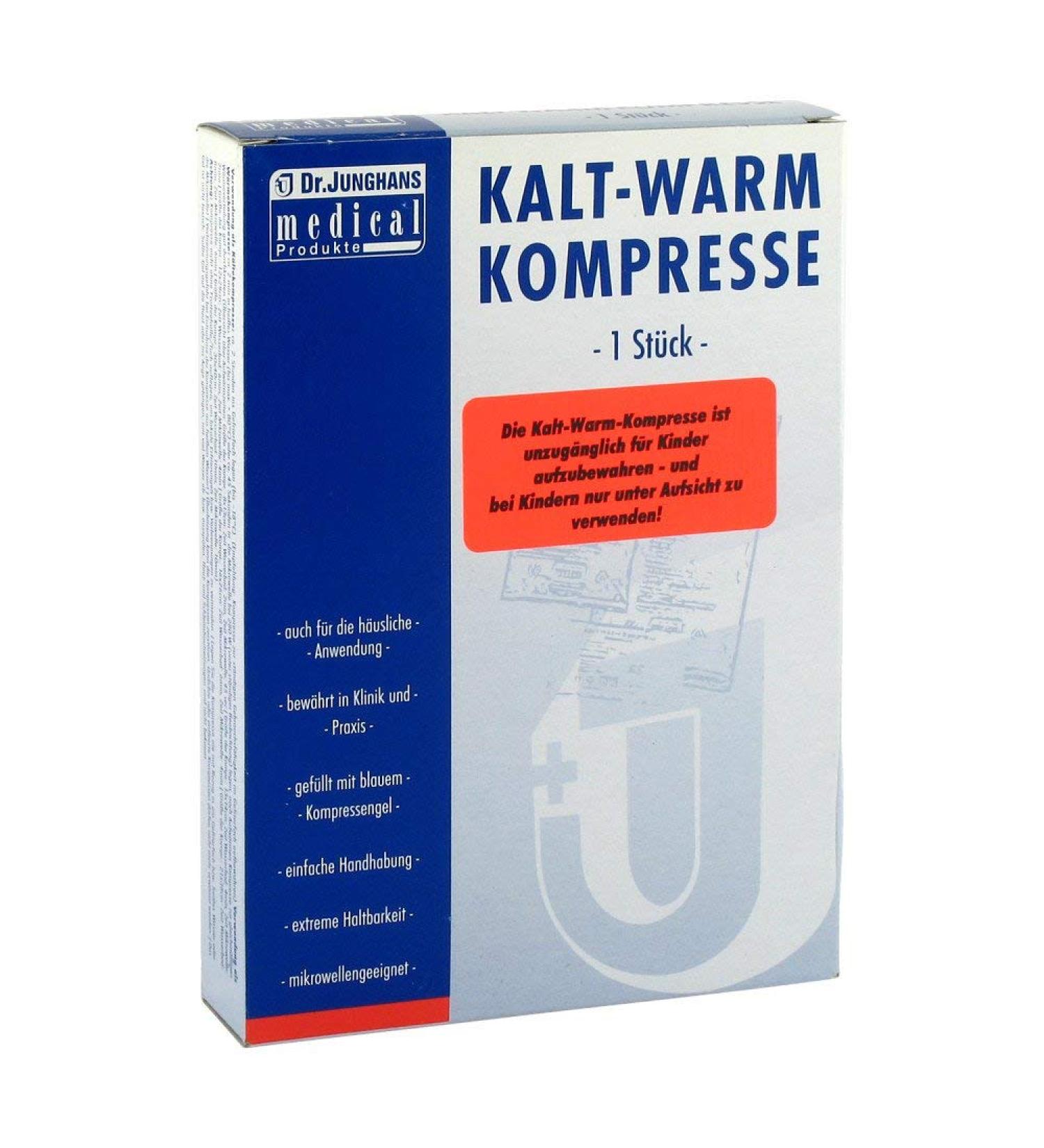 COLD-WARM compress 13x14 cm with fleece cover 1 pc