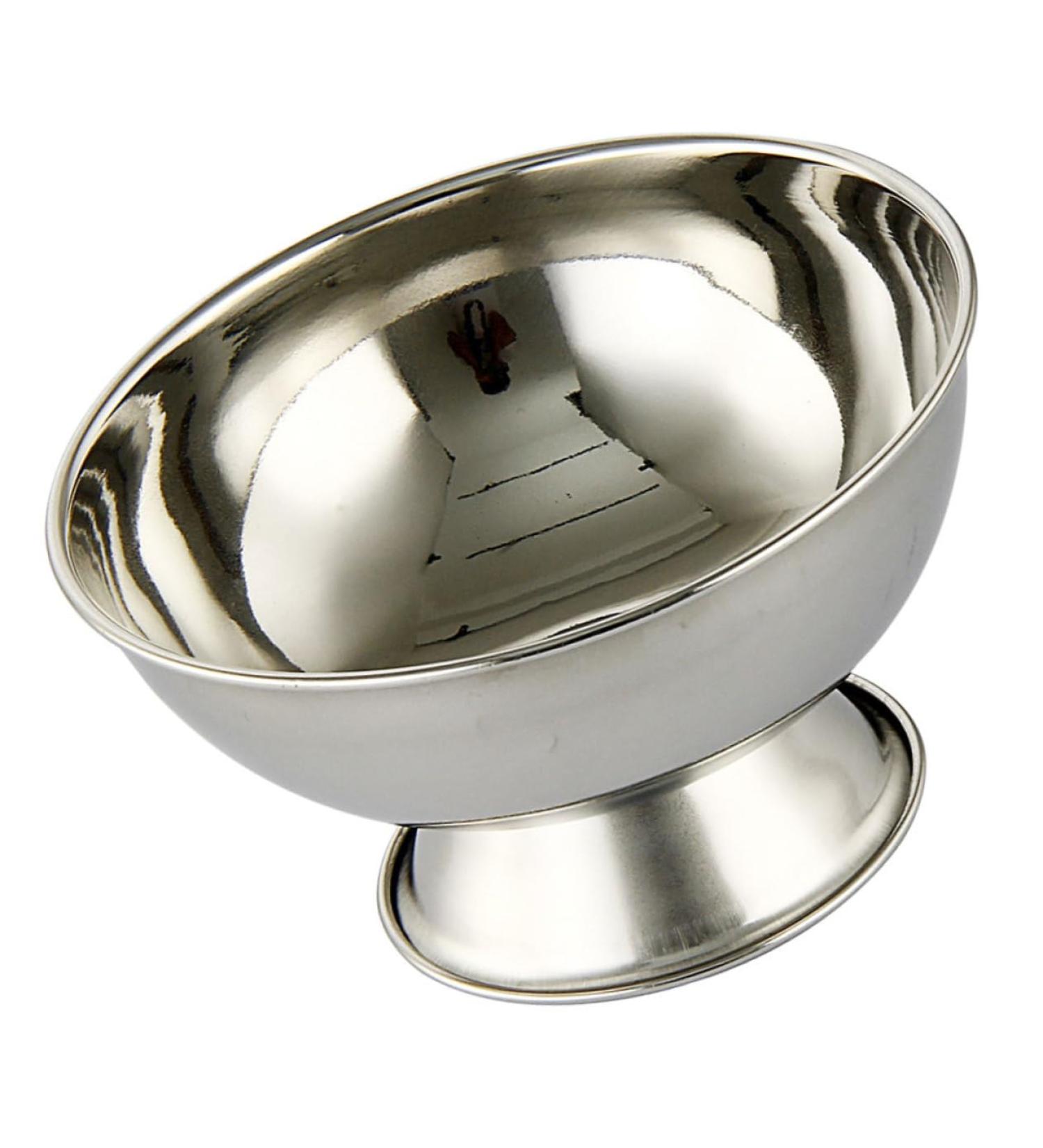 Beatifufu High Impact Metal Shaving Soap Holder - Durable Razor Cup for Men | Stainless Steel Mustache & Foam Shell - Buy Online on GoSupps.com