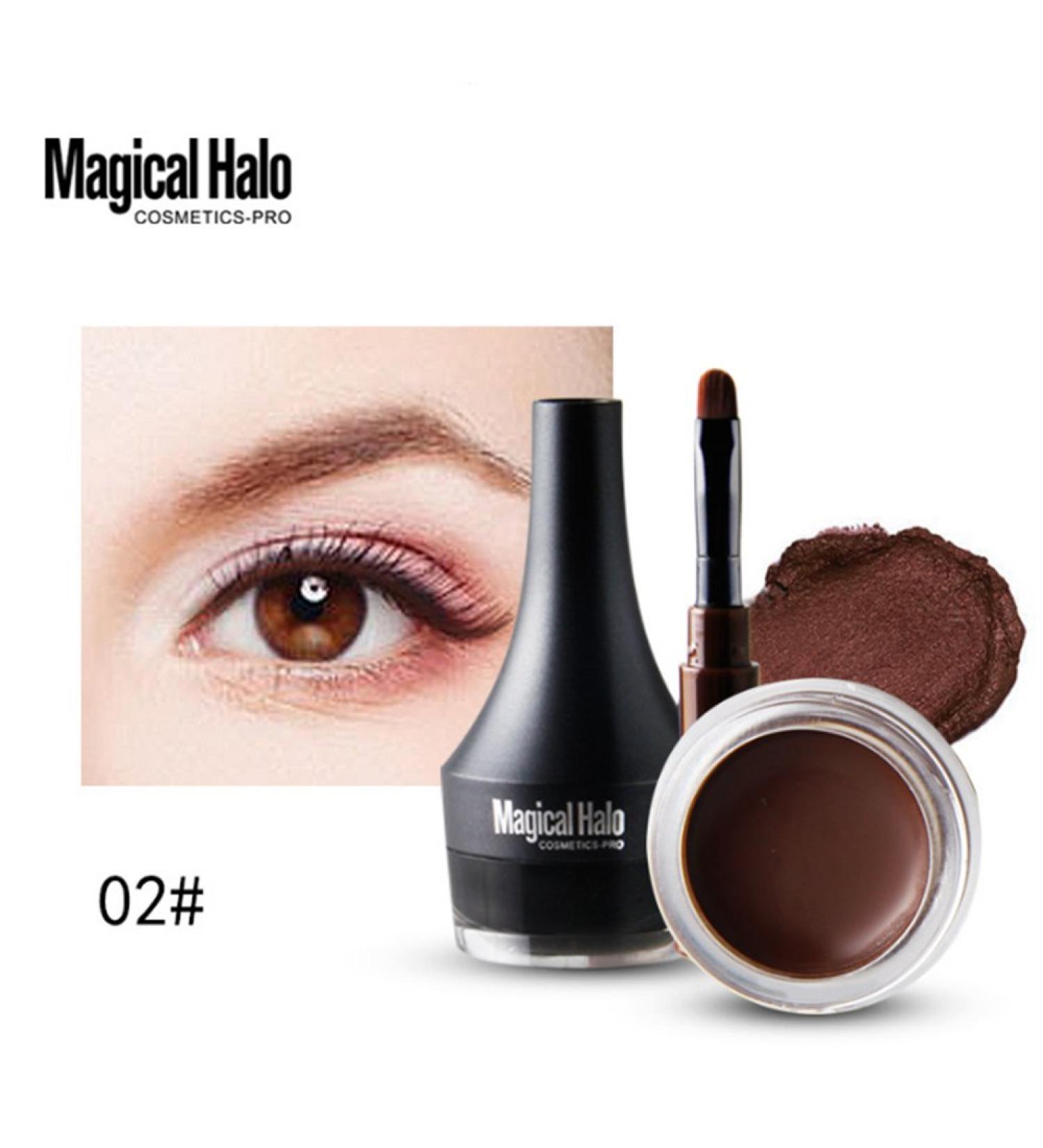 Waterproof Eyeliner - Long-lasting Brown Eyeliner | Smudge-proof & Easy Apply - Buy Online on GoSupps.com