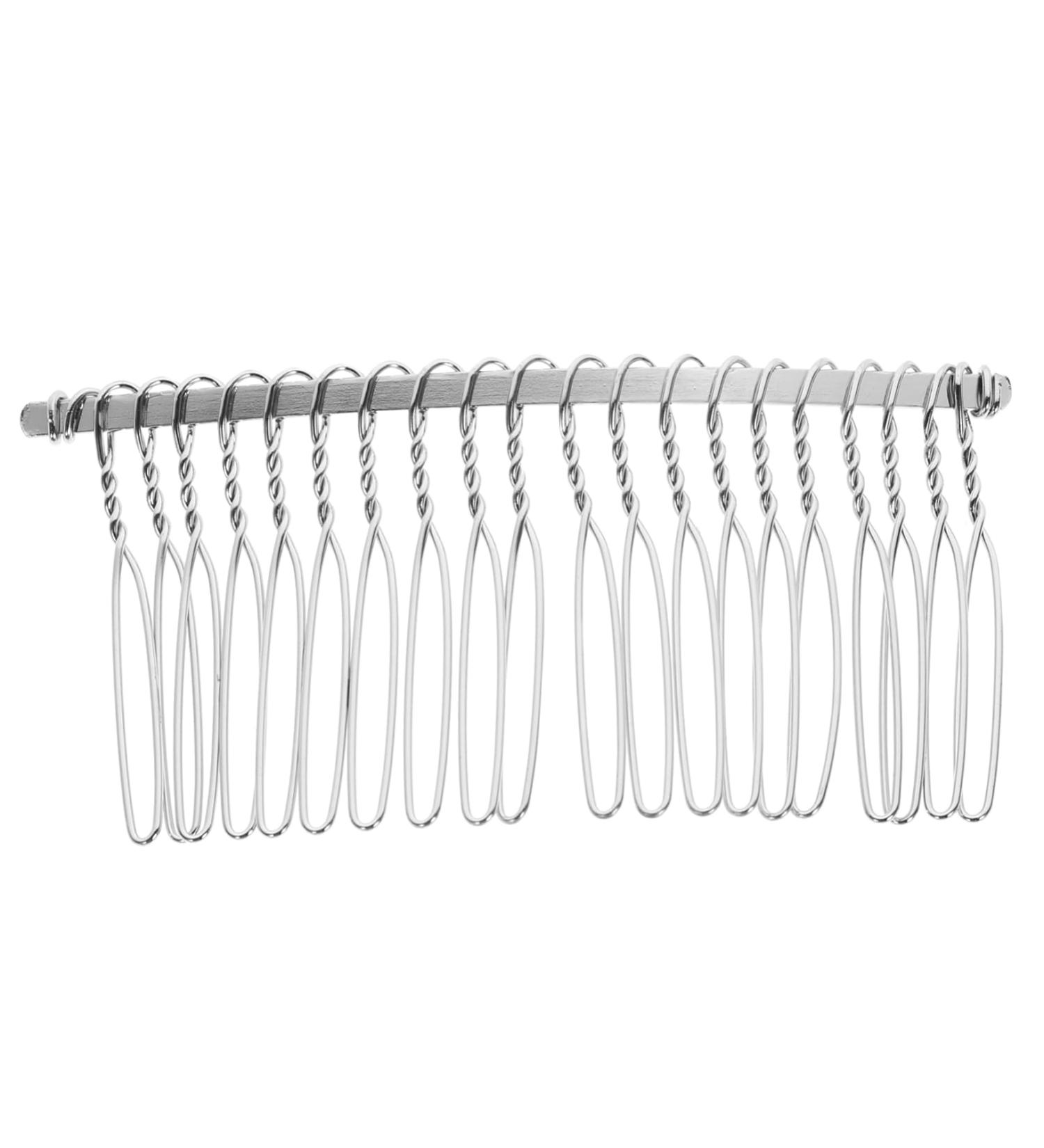 Mikinona 20 Black Metal Bridal Veil Comb Wire Hair Side Combs Metal Side Combs for Women Bridal Hair Comb Metal Hair Clips for Women Wedding Bridal Hair Accessories Chic Guangdong Bride - Buy Online on GoSupps.com