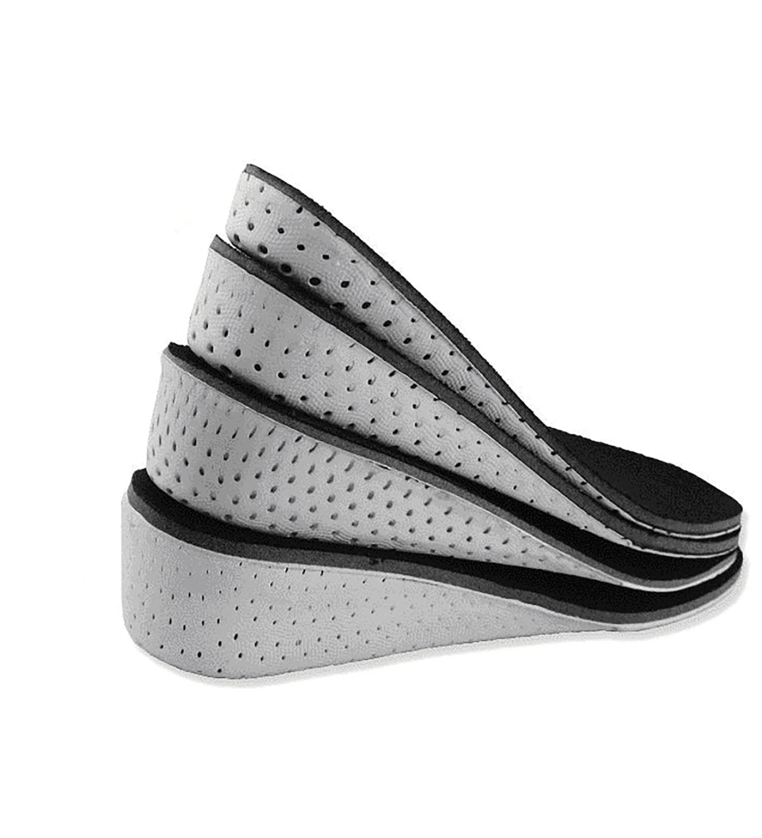 Cherish 3 Pairs Insoles for Women & Men Orthopedic Shoe Inserts for Plantar Fasciitis Support (2 cm) - Buy Online on GoSupps.com