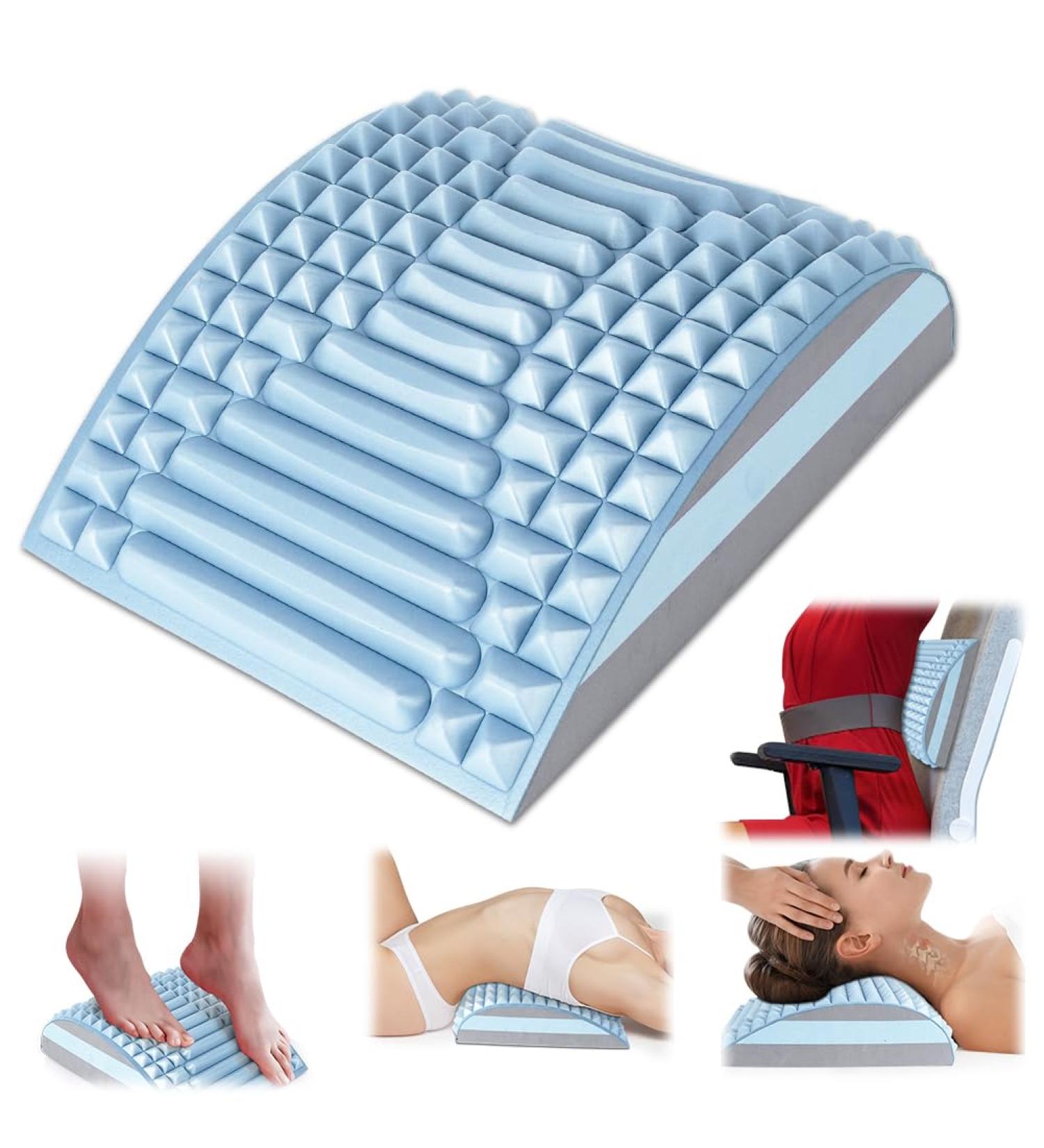 EuBSWA Back Stretcher - Neck & Back Extensor for Spine Correction & Lumbar Support | Ultimate Stretching Tool for Relaxation - Buy Online on GoSupps.com