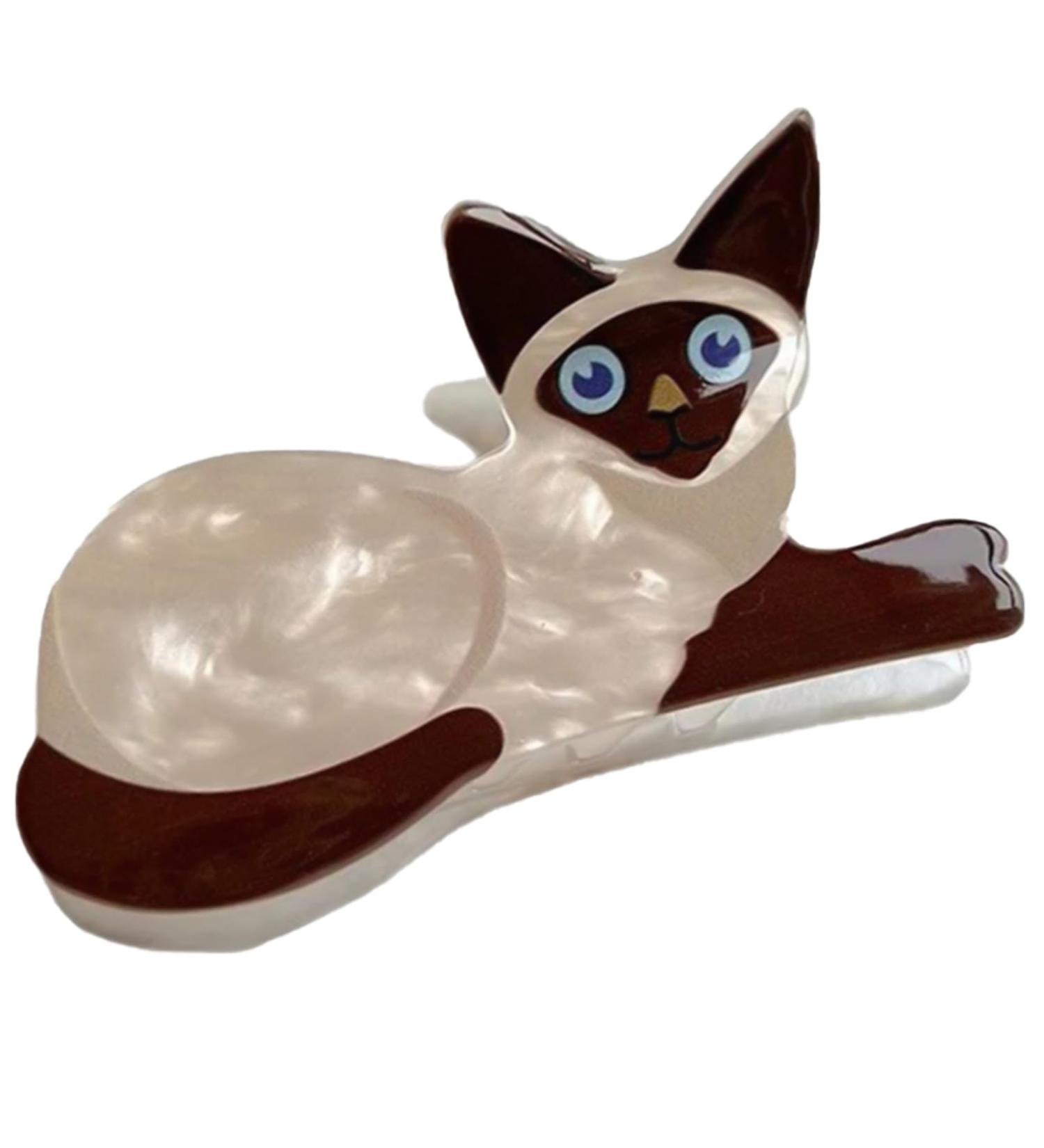 AJOIDR Cartoon Cats/Dogs Shape Hair Claw Braids Ponytail Woman Skincare Hair Clip Woman Elegant Wedding Party Styling Hair Claw - Buy Online on GoSupps.com