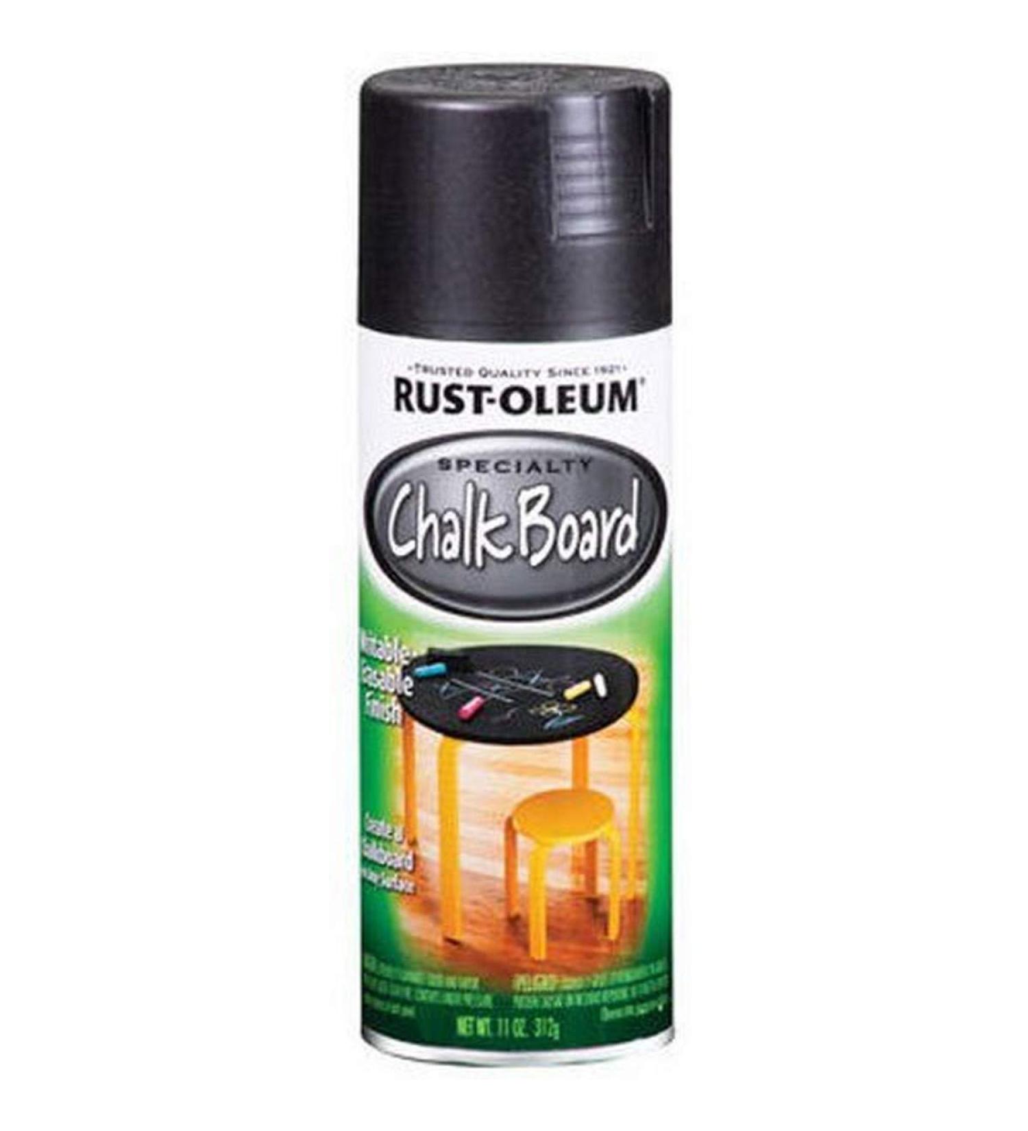 Rust-Oleum Specialty Chalkboard Spray Paint - Black, 11-Ounce - Buy Online on GoSupps.com