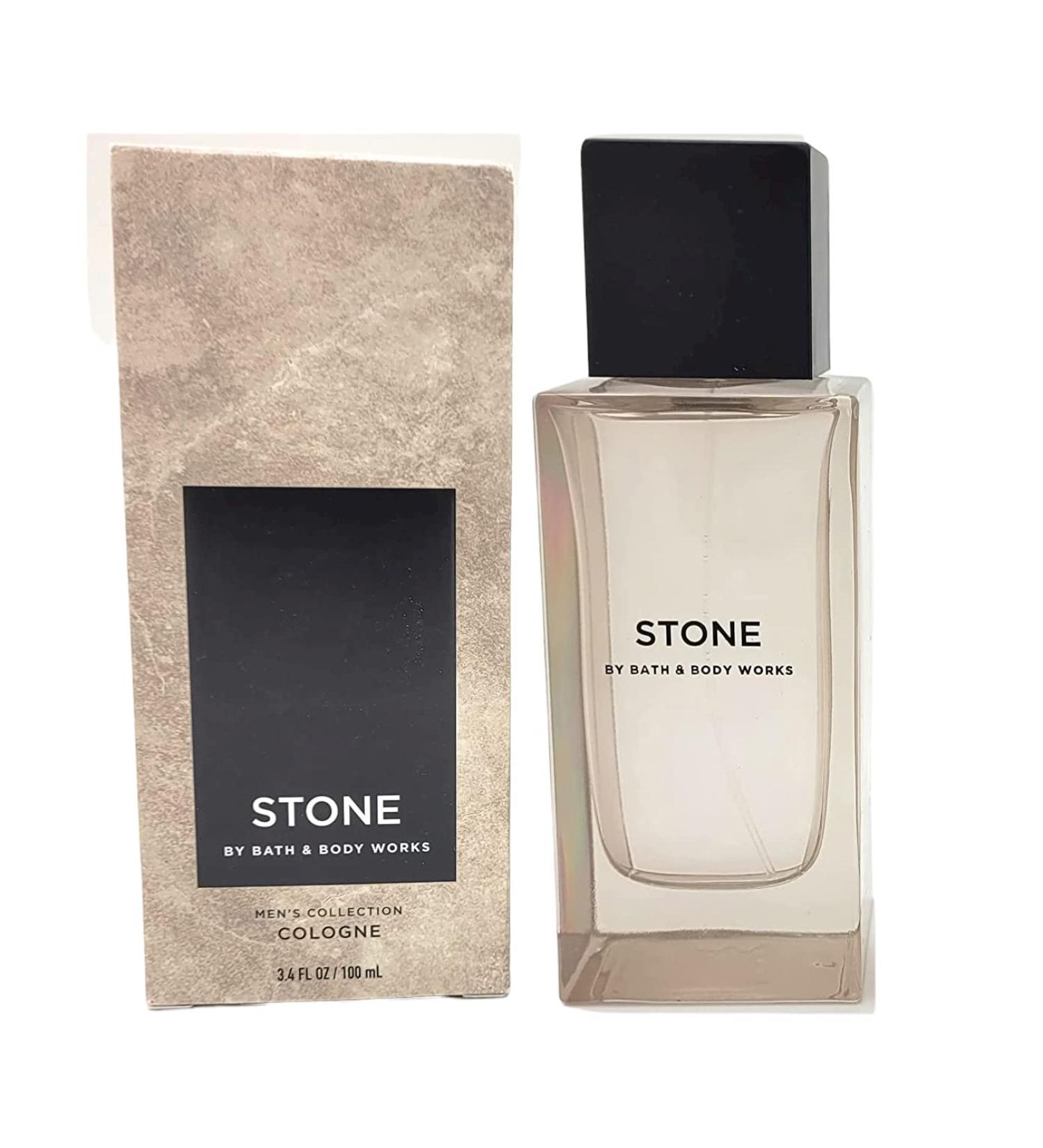 Bath & Body Works Stone Men's Fragrance 3.4 Ounces Cologne Spray (Stone) 3.40 Ounce (Pack of 1) 0.21 pounds Stone 3.4 Fl Oz (Pack of 1)
