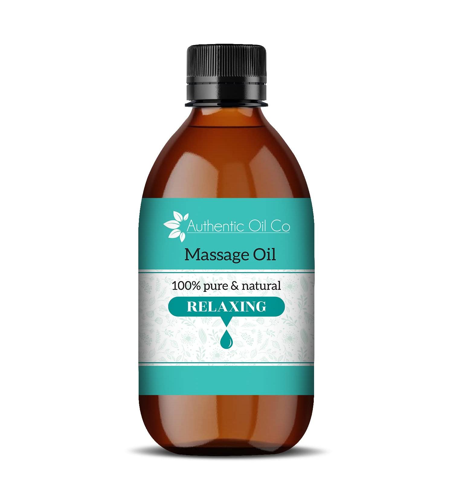 Relaxing massage oil relaxing massage oil from pure essential oils suitable for vegans and made without animal testing nourishing and moisturizing (100 ml) 100 ml (1 Pack)