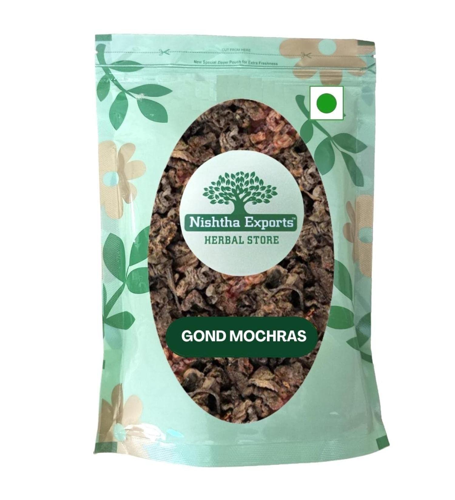 Semal Gond- Bombax Ceiba-Raw Herbs-Gond Mochras-Phool Supari-Jadi Booti-Single Herbs (500 Gram) 500 g (Pack of 1) - Buy Online on GoSupps.com