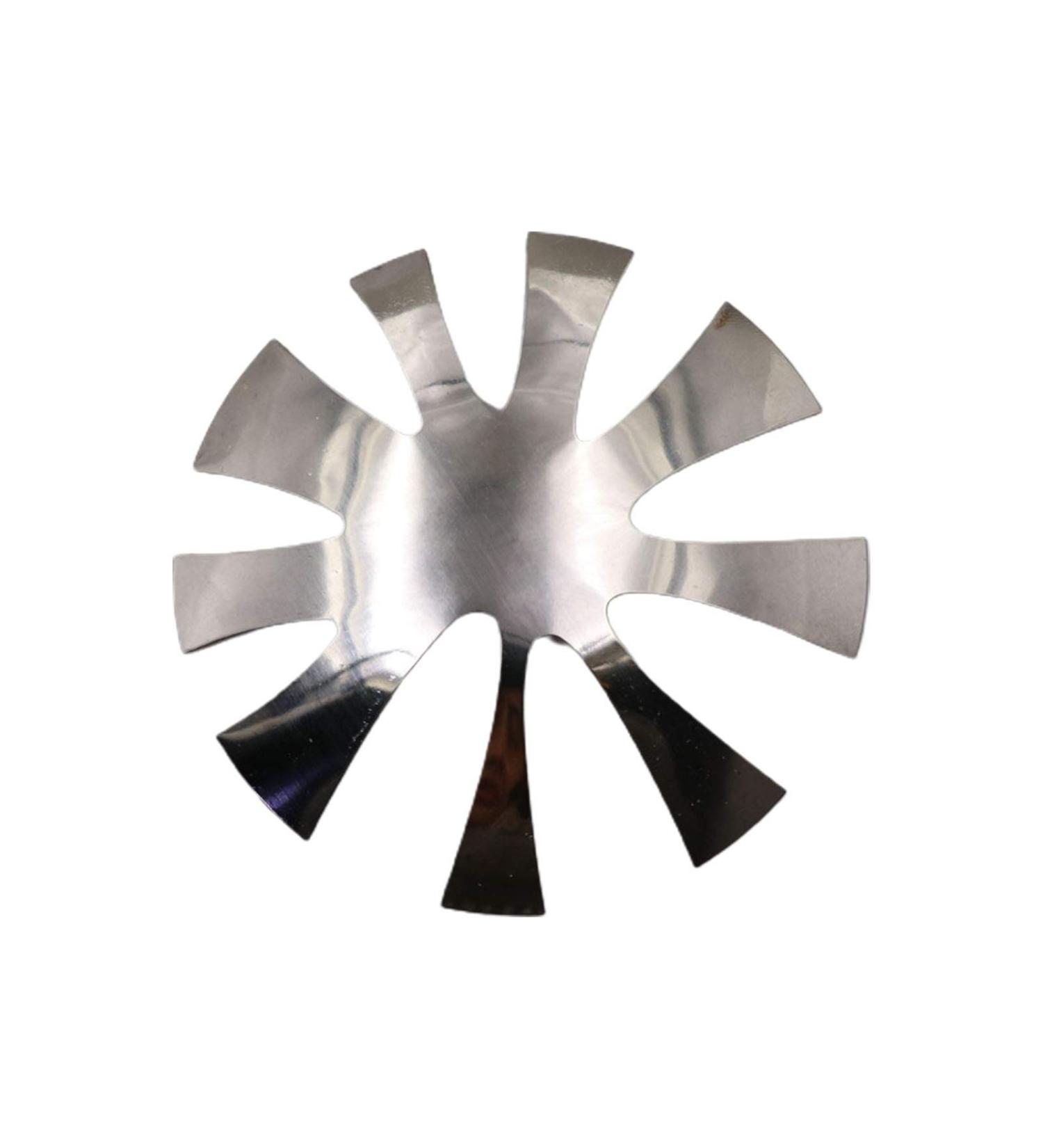 Himpokejg Nail Art Manicura Edge Trimmer Nail Cutter Tool Nail Art Making Stainless Steel Acrylic Clipper Plate Module for Women Silver - Buy Online on GoSupps.com